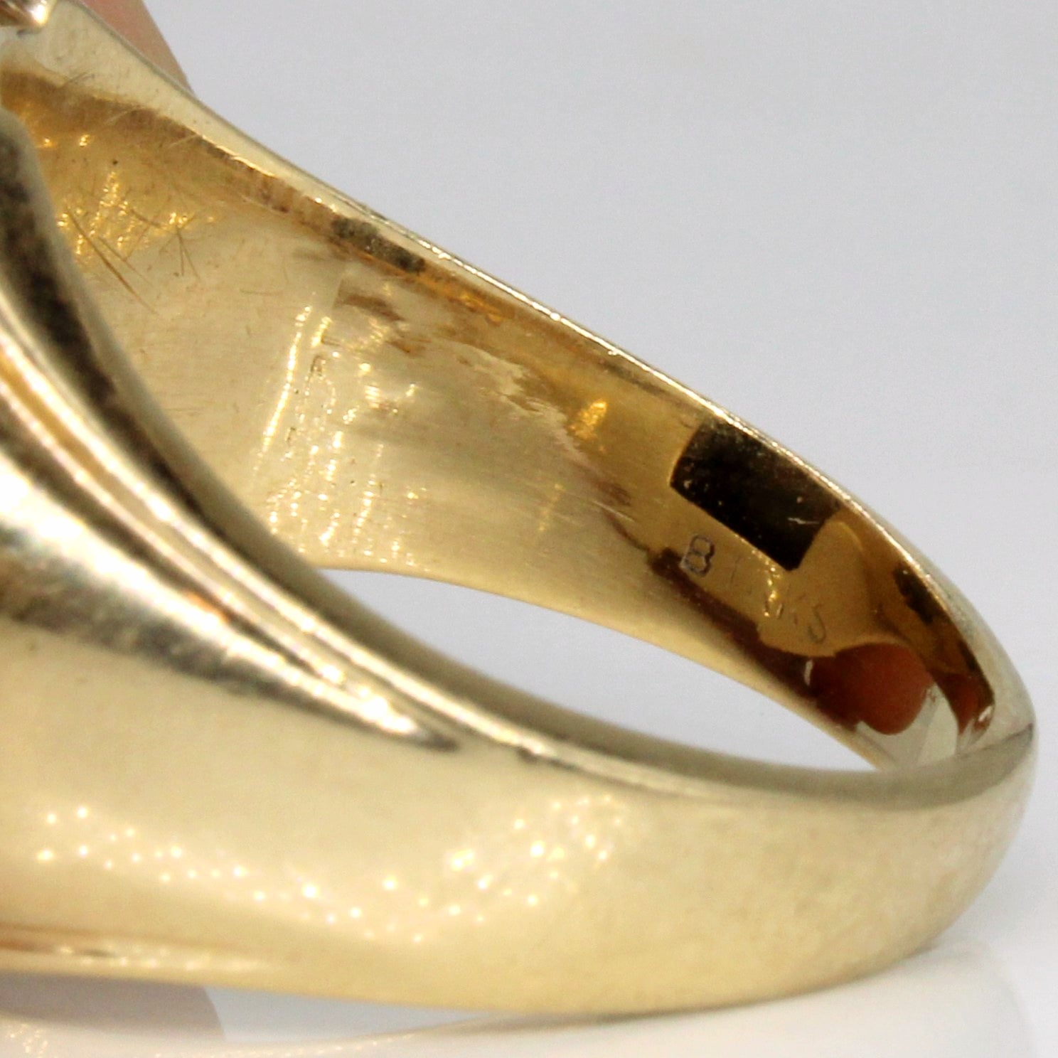 Birks' Intaglio Hematite Ring | 8.70ct | SZ 10 |