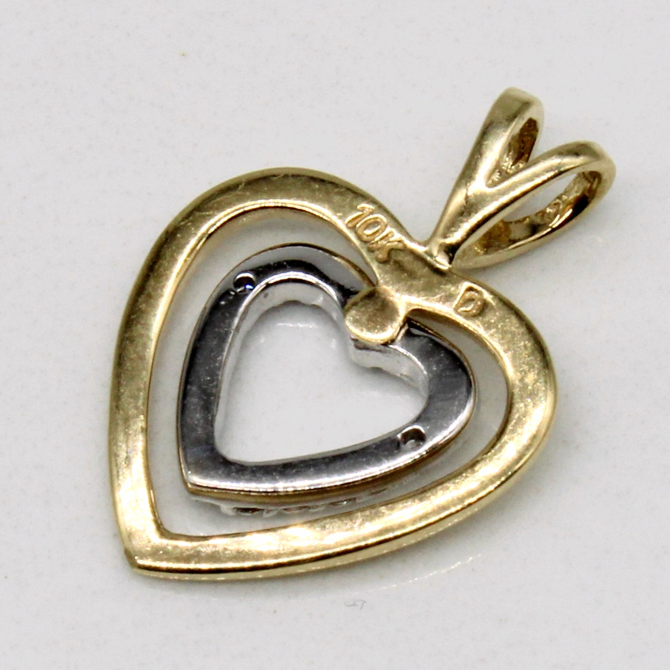 Diamond Heart Pendant | 0.01ctw |