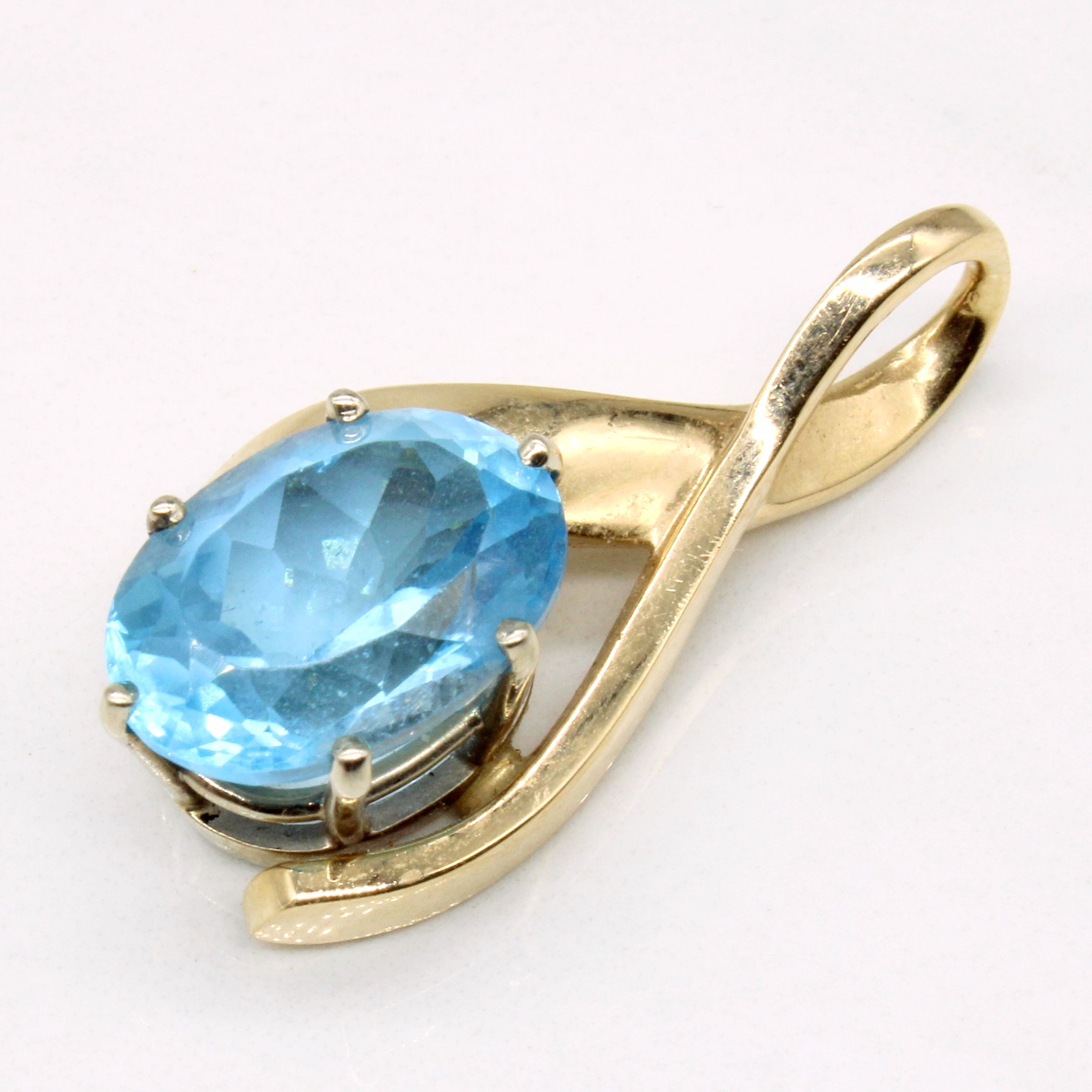 Blue Topaz Pendant | 7.25ct |