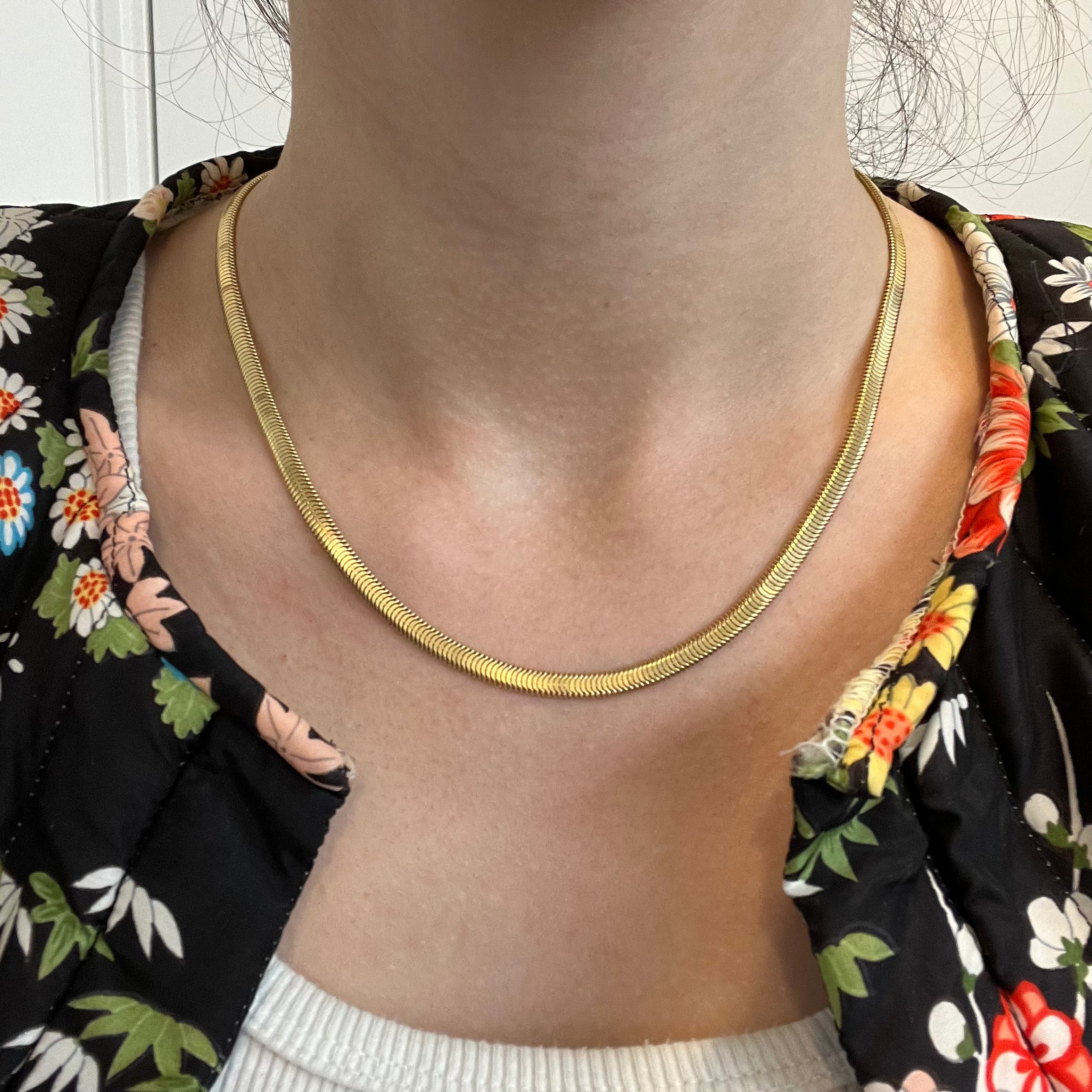 18k Yellow Gold Fancy Chain | 16.50" |