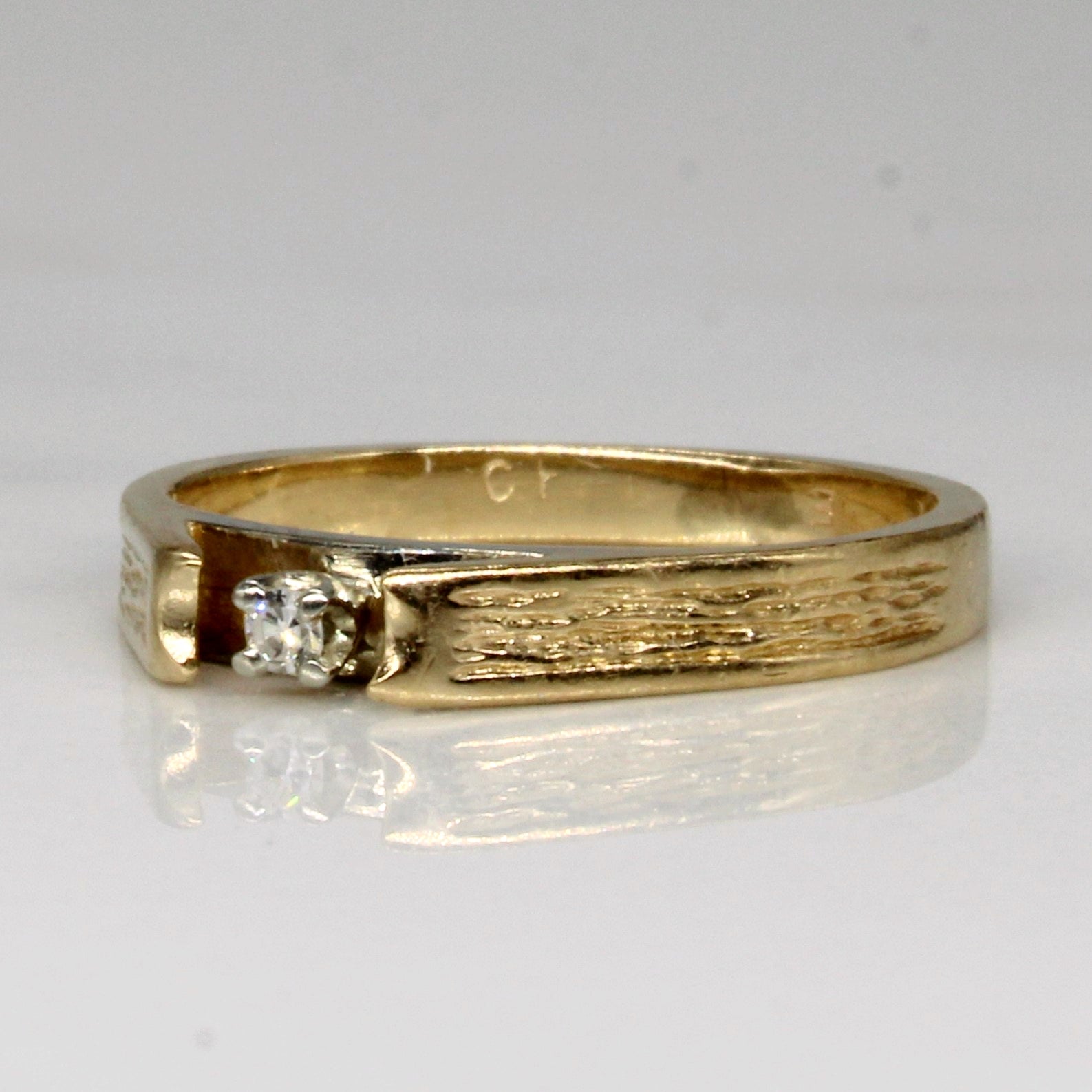 Solitaire Diamond Ring | 0.02ct | SZ 3.75 |