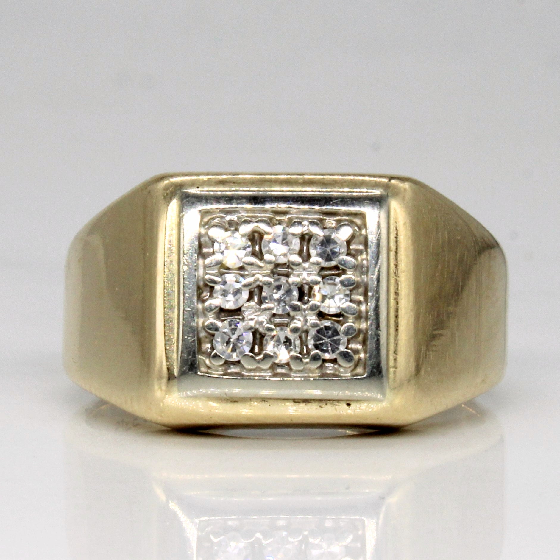 Diamond Grid Ring | 0.23ctw | SZ 7.5 |