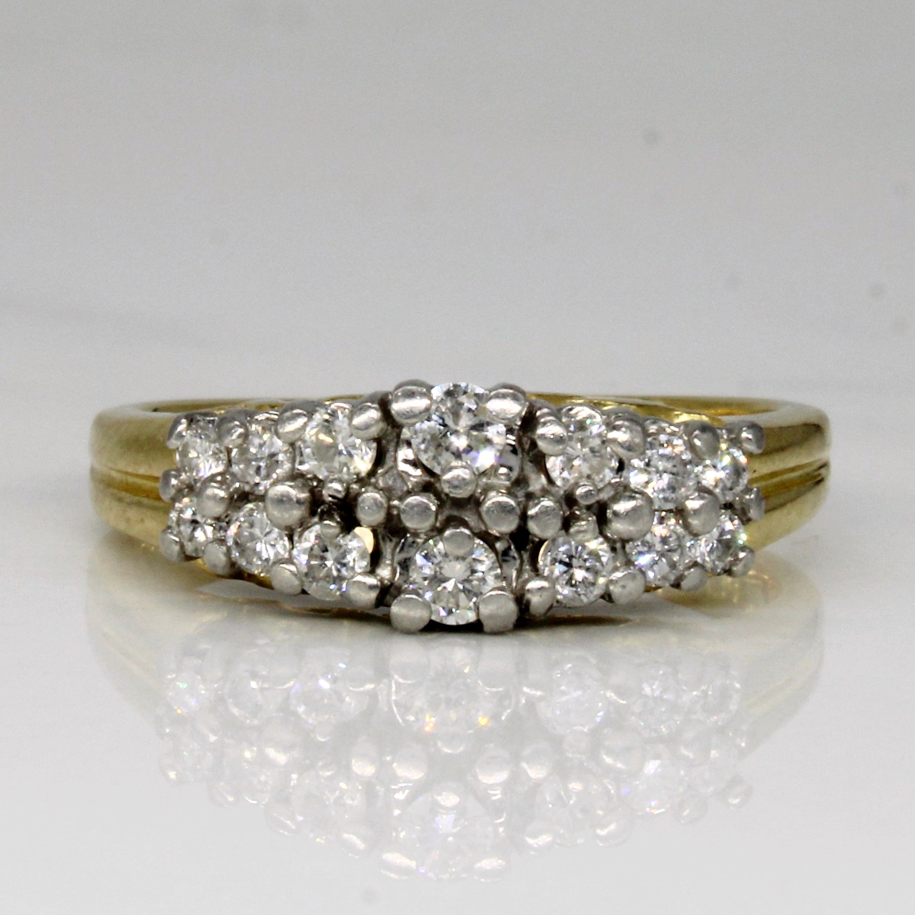 Cluster Set Diamond Ring | 0.42ctw | SZ 7.25 |