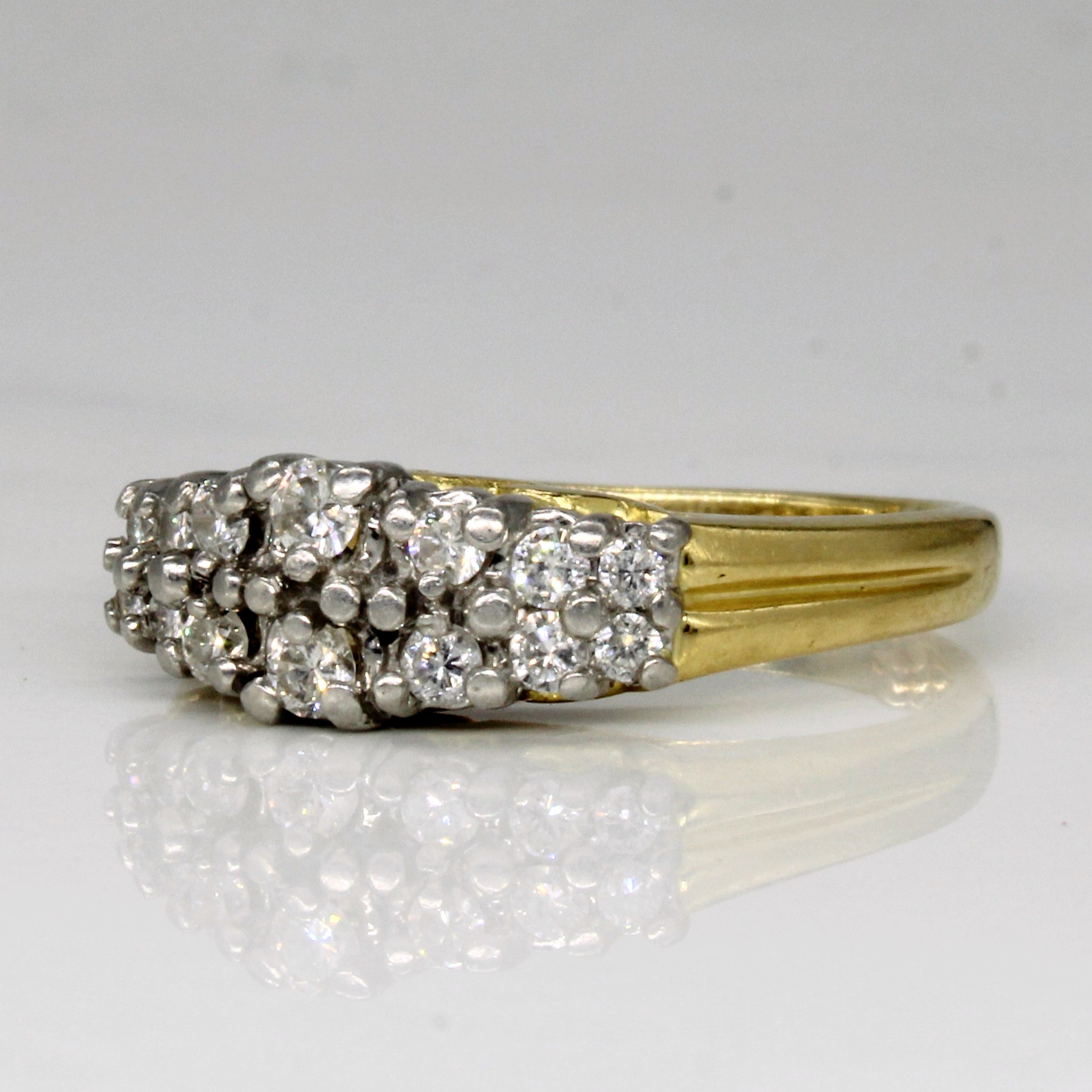 Cluster Set Diamond Ring | 0.42ctw | SZ 7.25 |