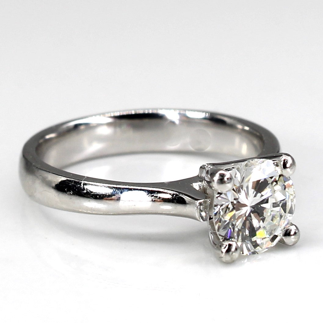 Four Prong Solitaire Diamond Ring | 0.92ct | SZ 4.5 |