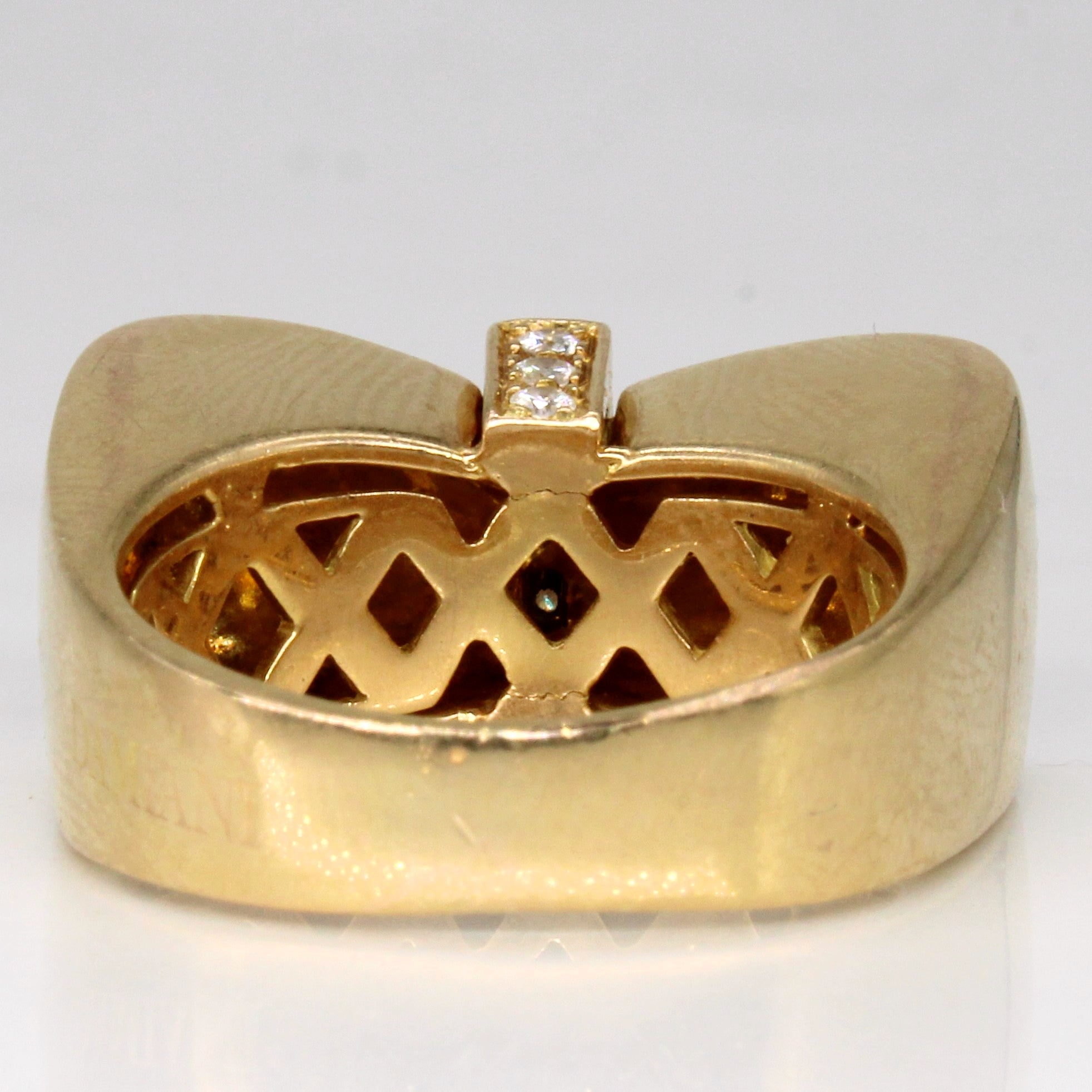 Diamond Bow Ring | 0.22ctw | SZ 7 |