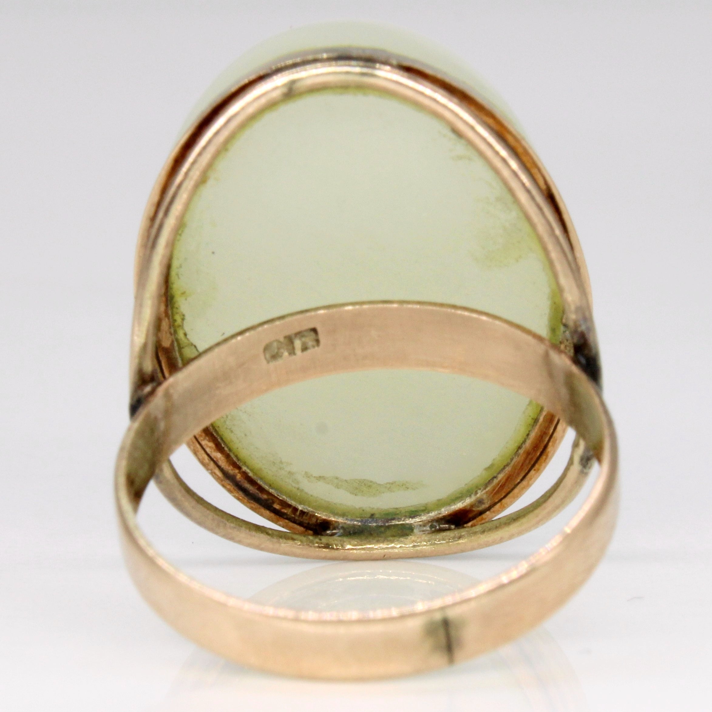 Chalcedony Cocktail Ring | 25.00ct | SZ 7.25 |