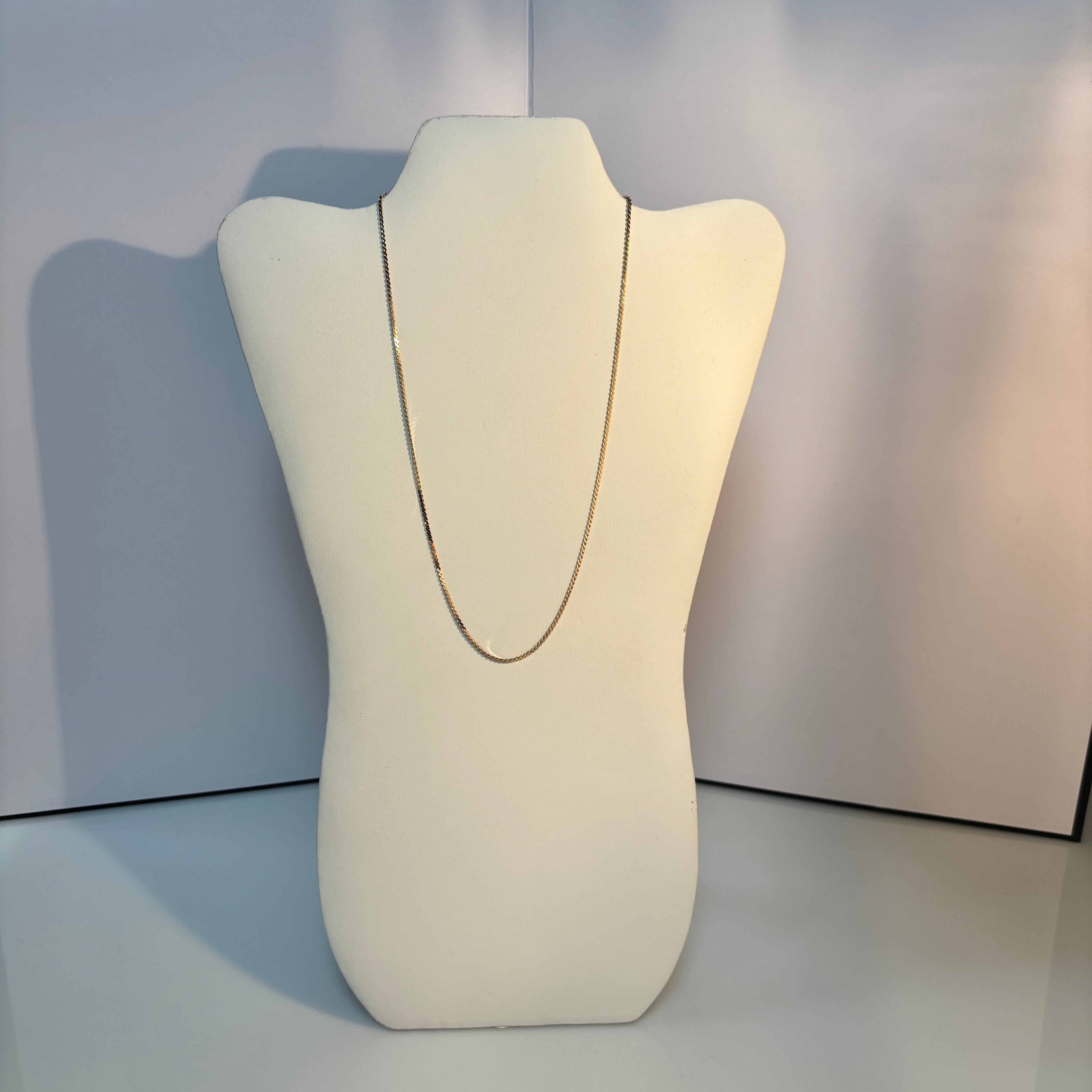 10k Yellow Gold Serpentine Chain | 19" |