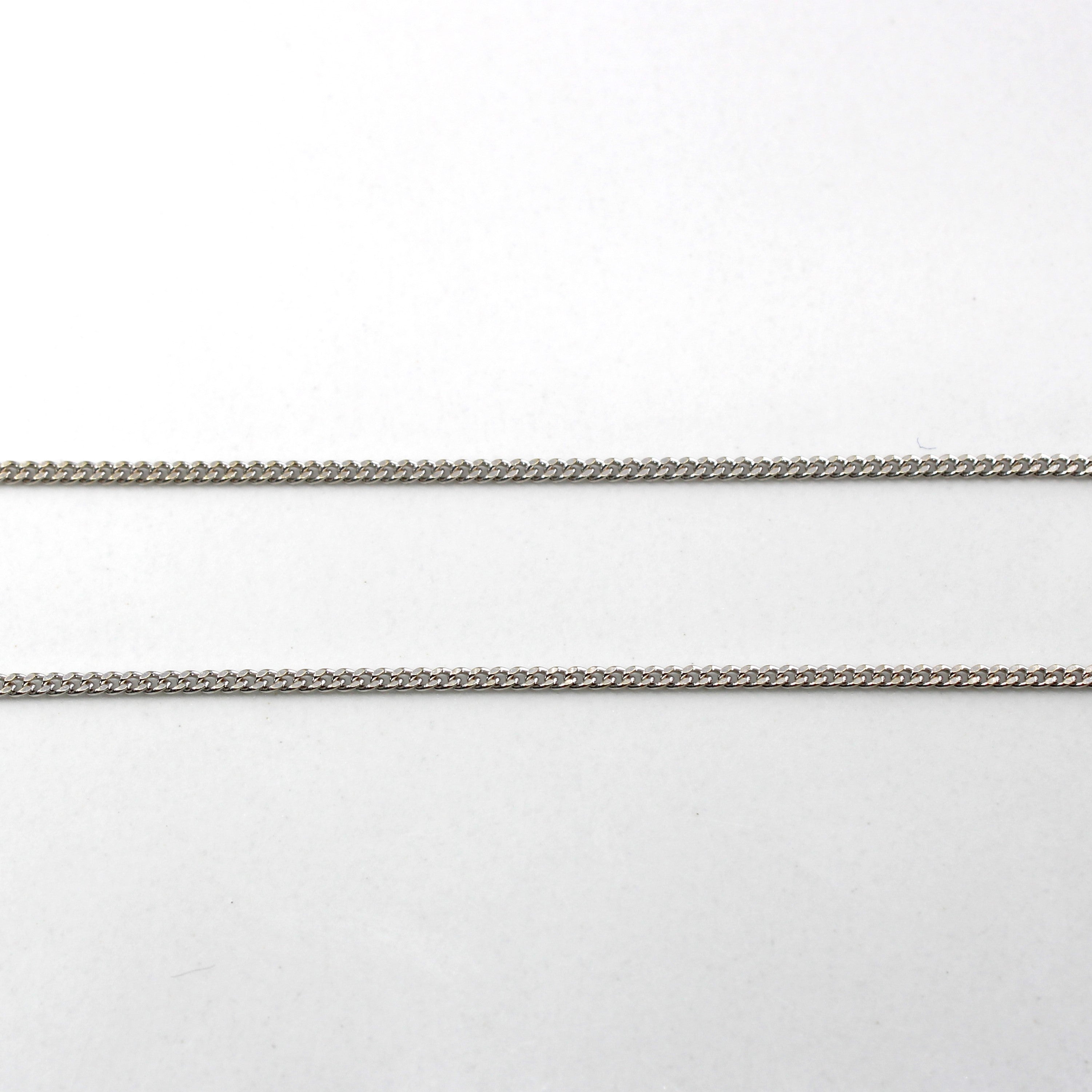 Bezel Set Diamond Pendant Necklace | 1.00ct SI1/SI2 J/K| 15"|