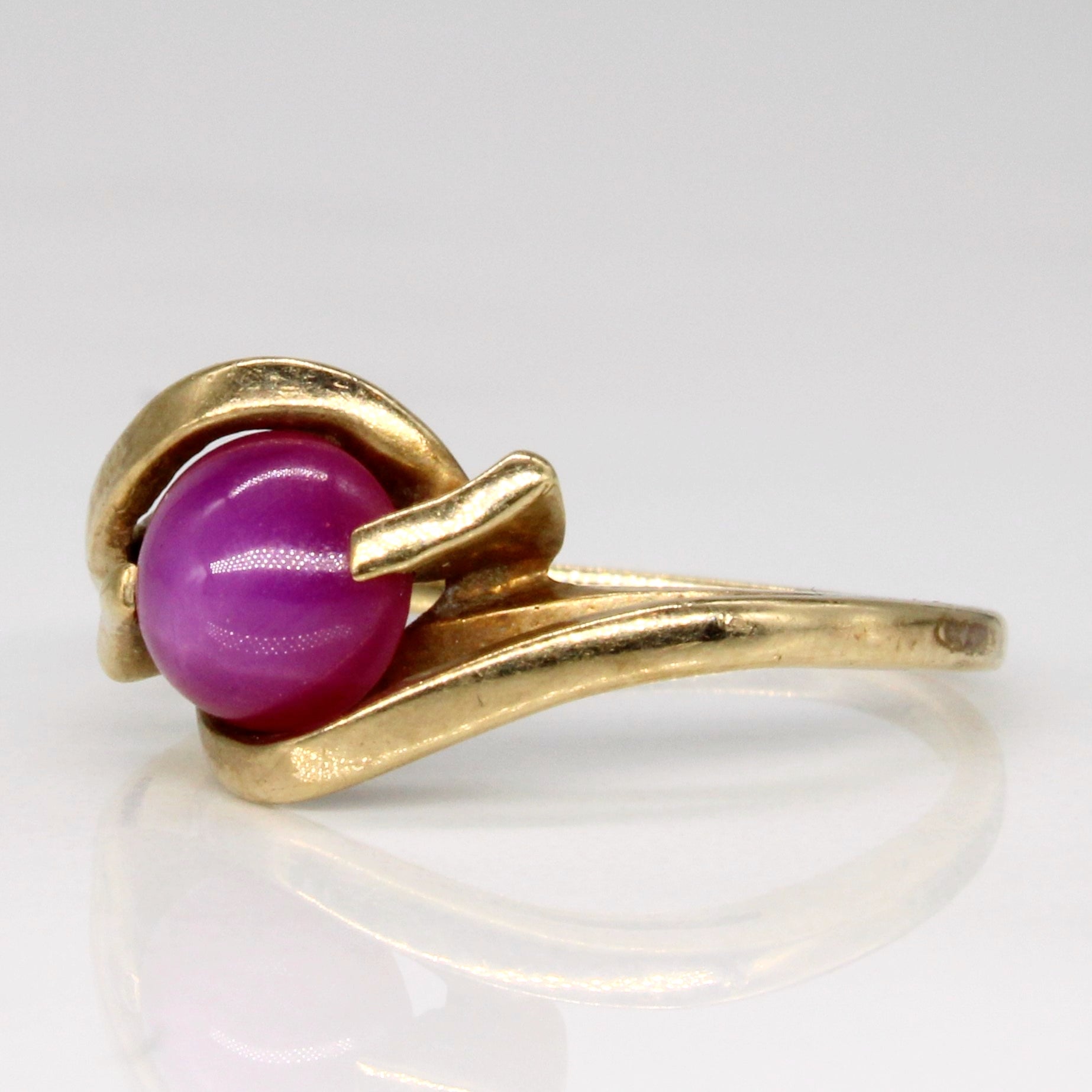 Synthetic Star Ruby Ring | 1.00ct | SZ 4.75 |