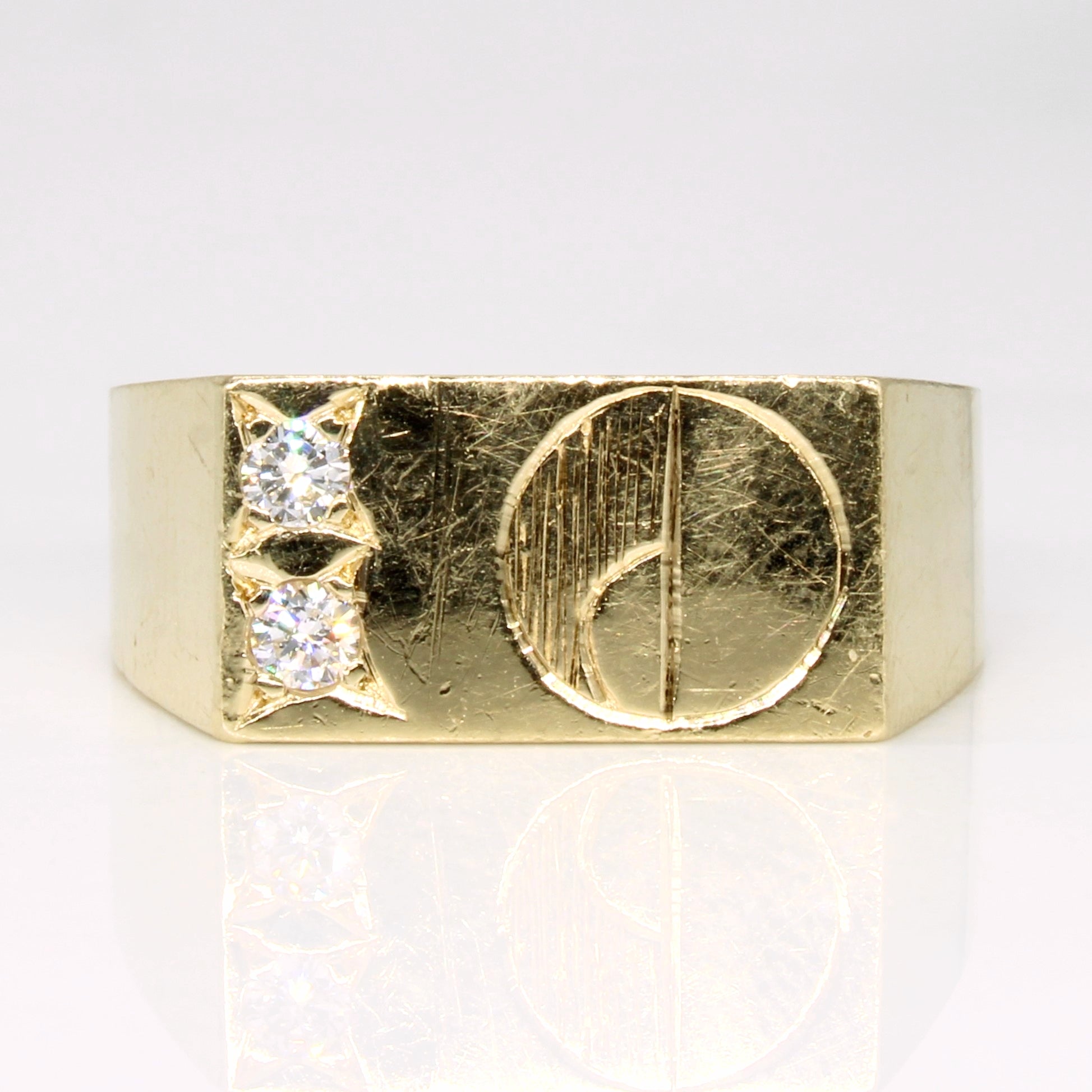 Two Stone Diamond Ring | 0.10ctw | SZ 9 |