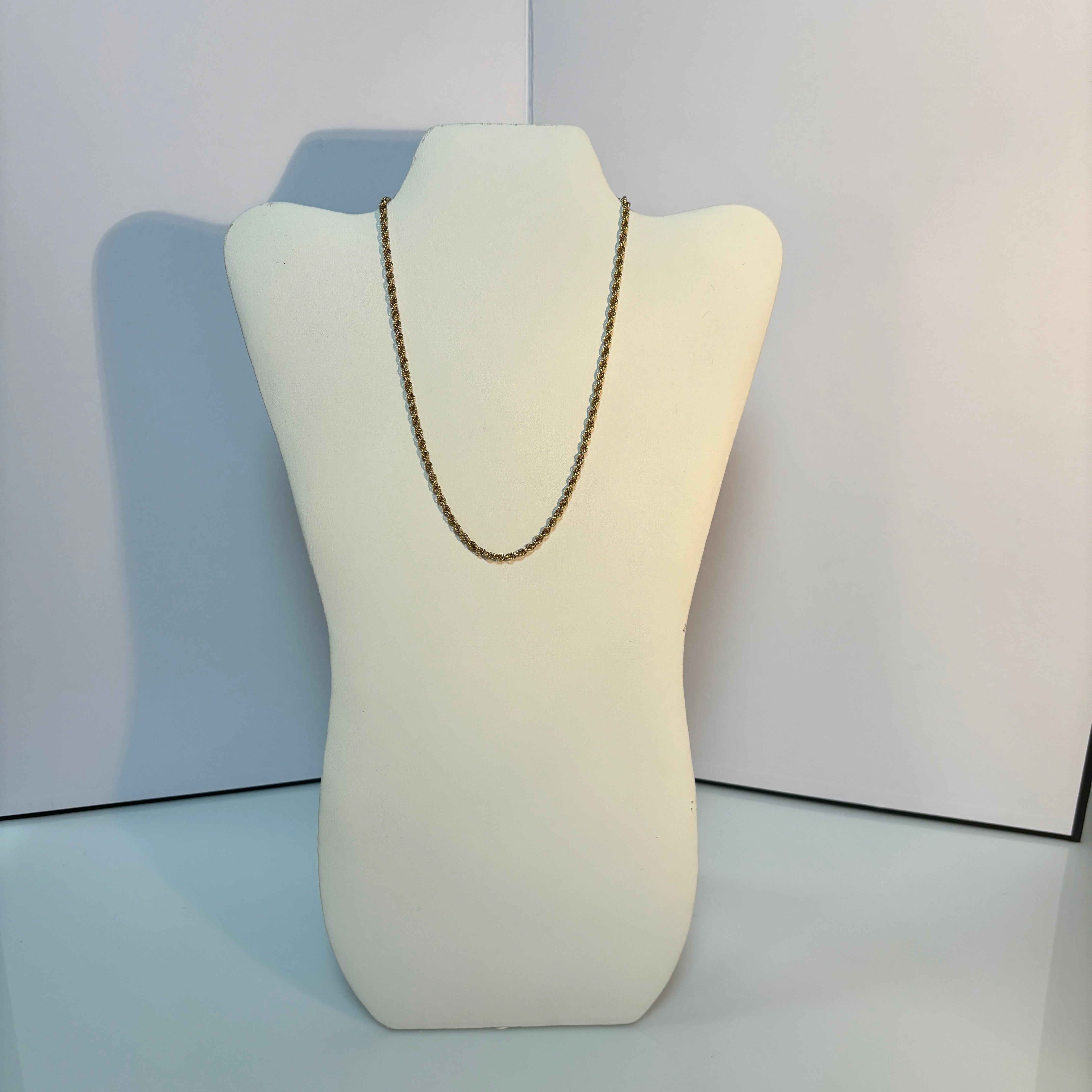 14k Yellow Gold Rope Chain | 16" |