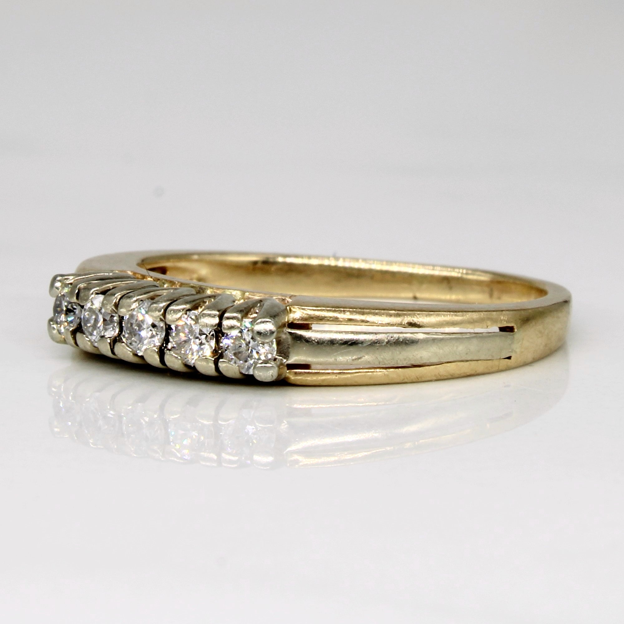 Five Stone Diamond Ring | 0.15ctw | SZ 5.5 |