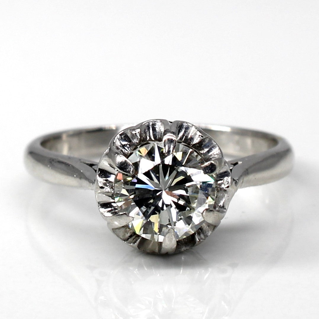 High Set Solitaire Diamond Ring | 1.15ct VS1/VS2 I | SZ 7 |