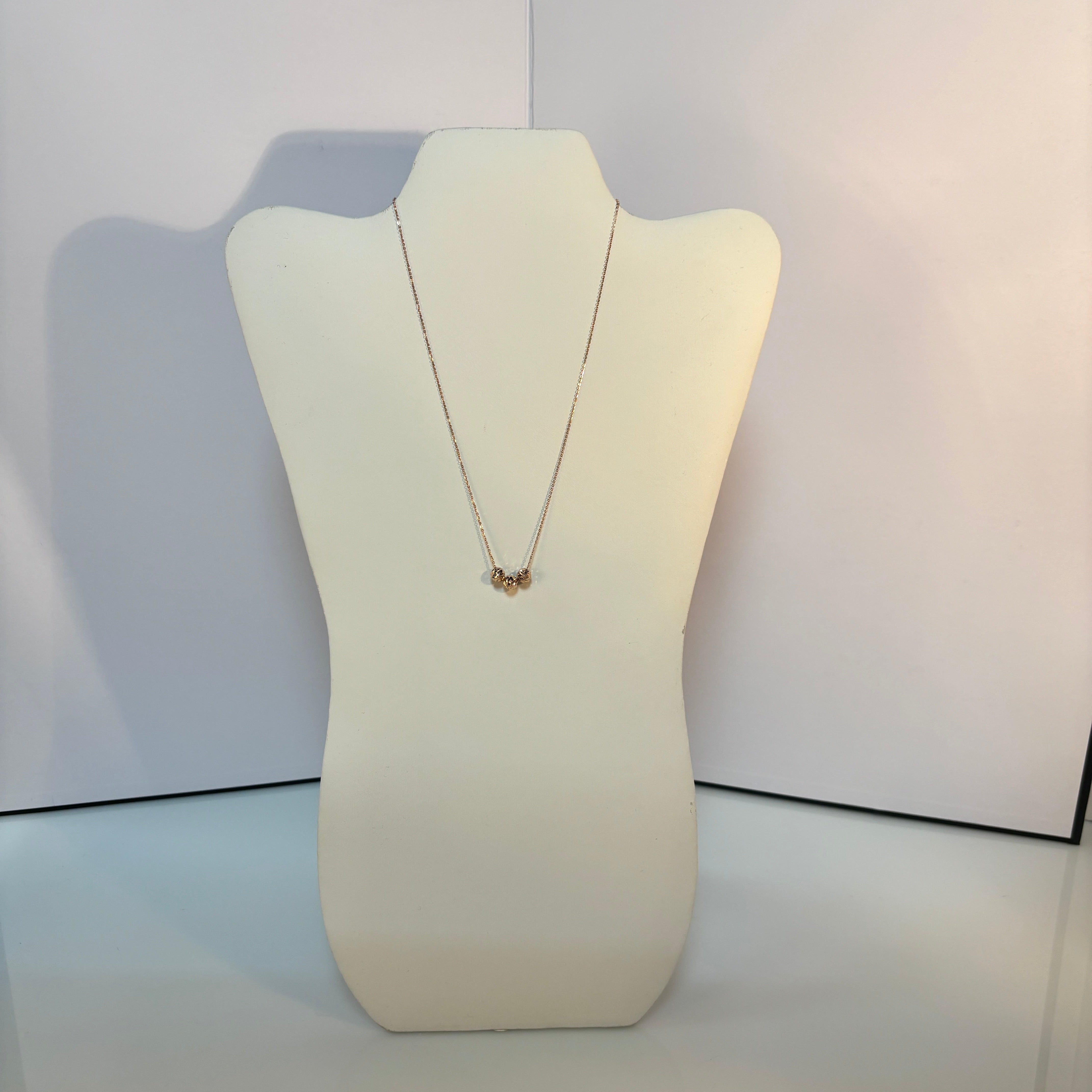 18k Rose Gold Necklace | 16" |