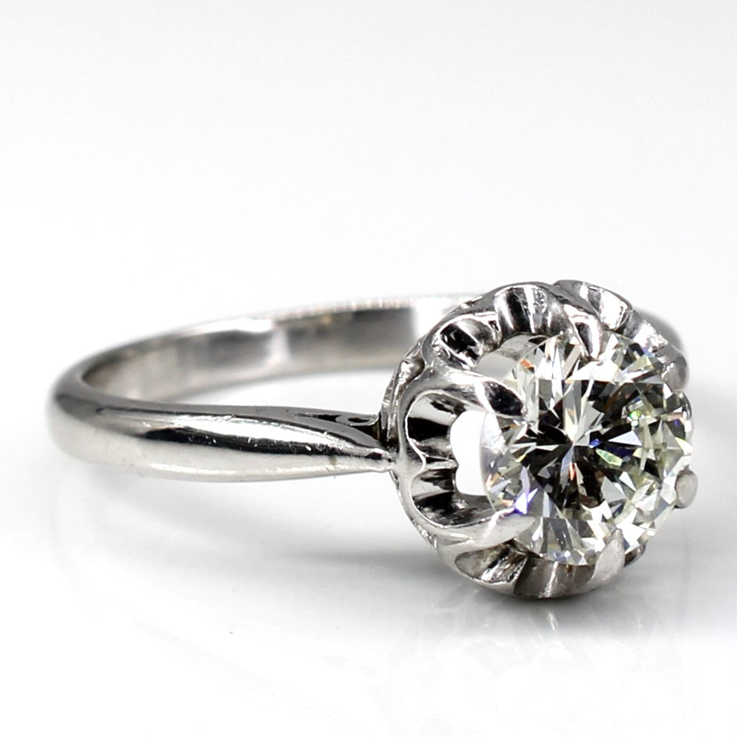 High Set Solitaire Diamond Ring | 1.15ct VS1/VS2 I | SZ 7 |