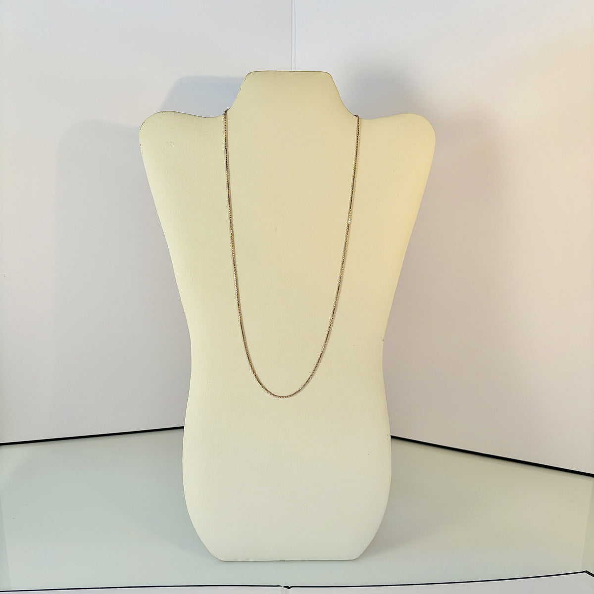 10k Yellow Gold Box Chain | 22" |