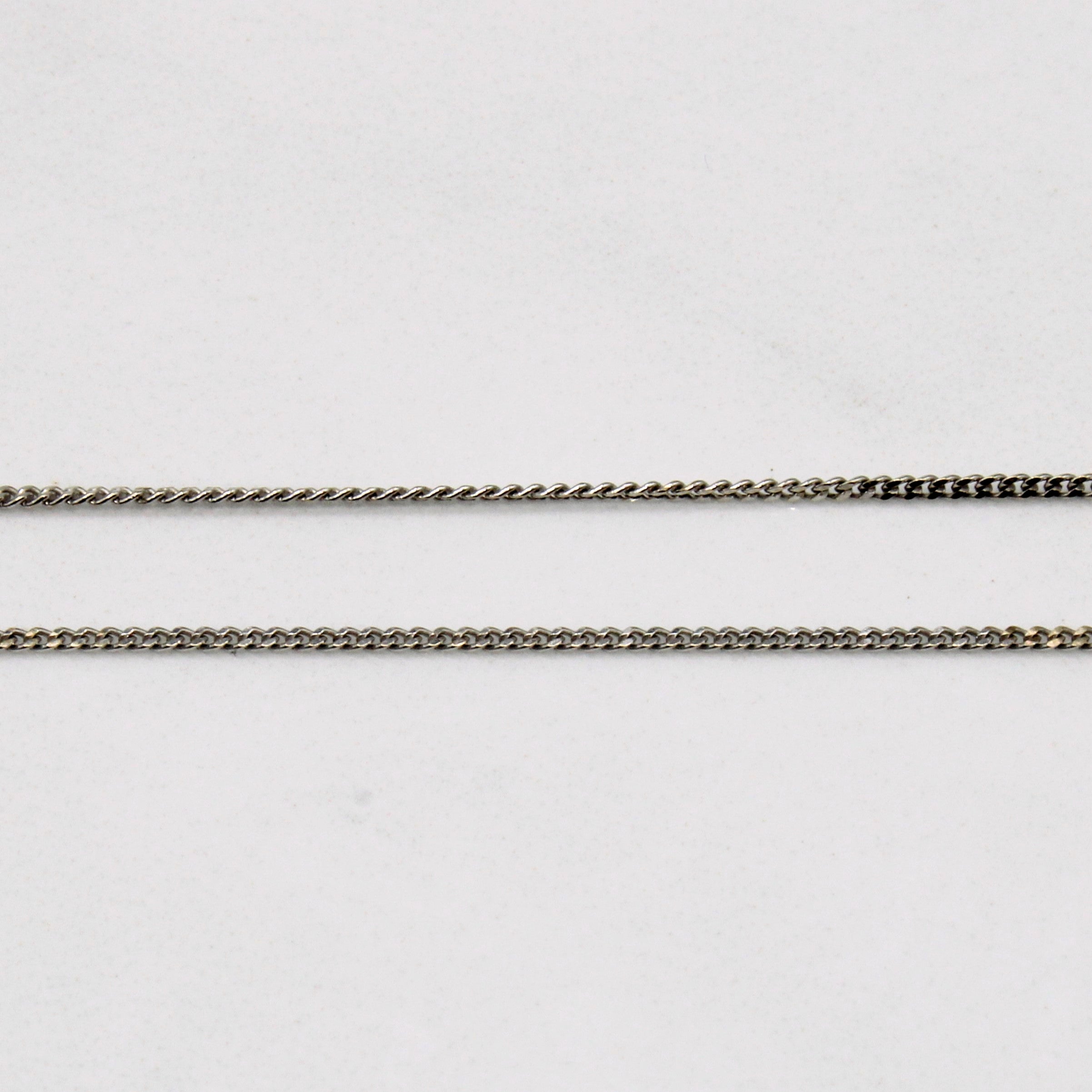 Diamond Cross Pendant & Necklace | 0.25ctw | 18" |