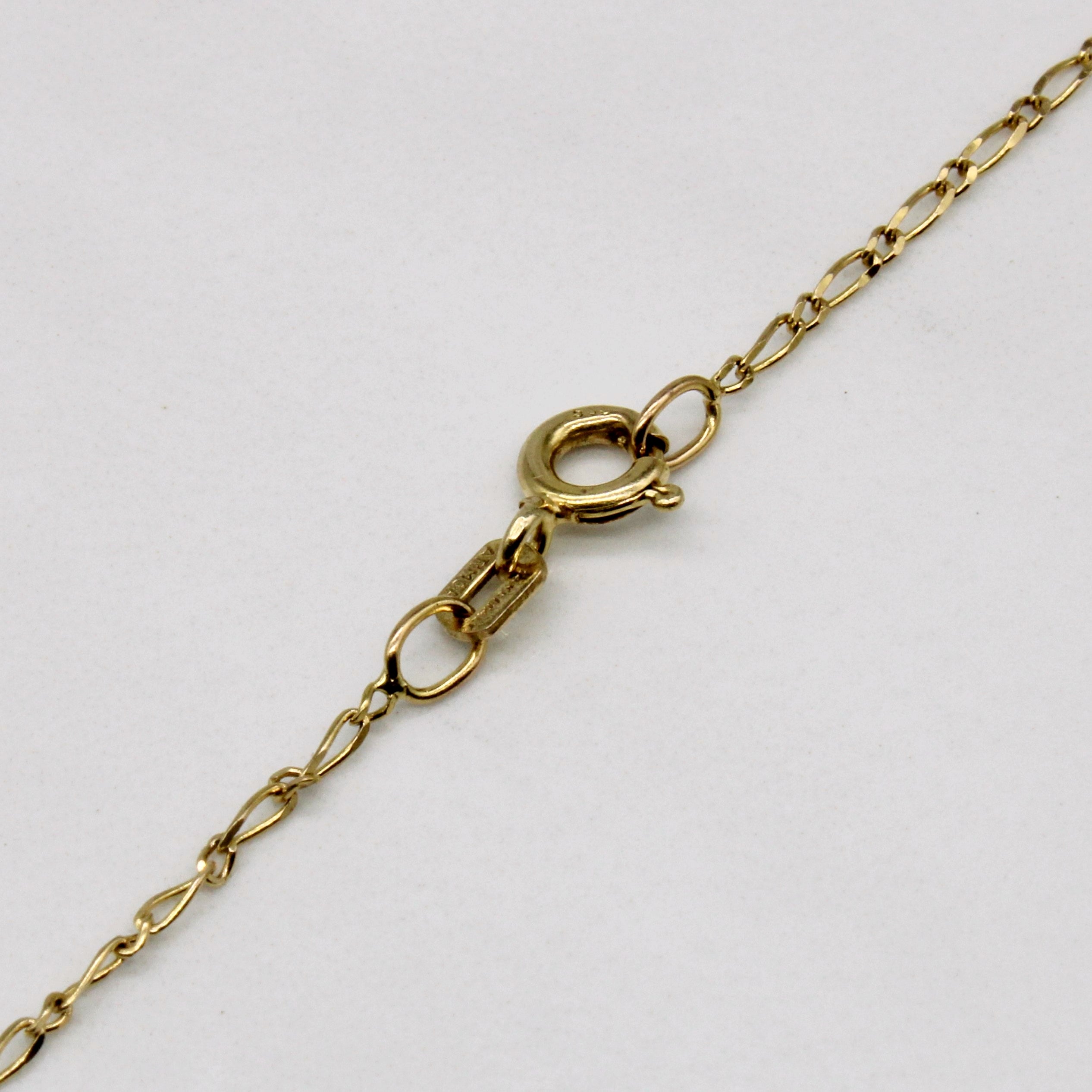 Diamond Pendant & Necklace | 0.06ctw | 17" |
