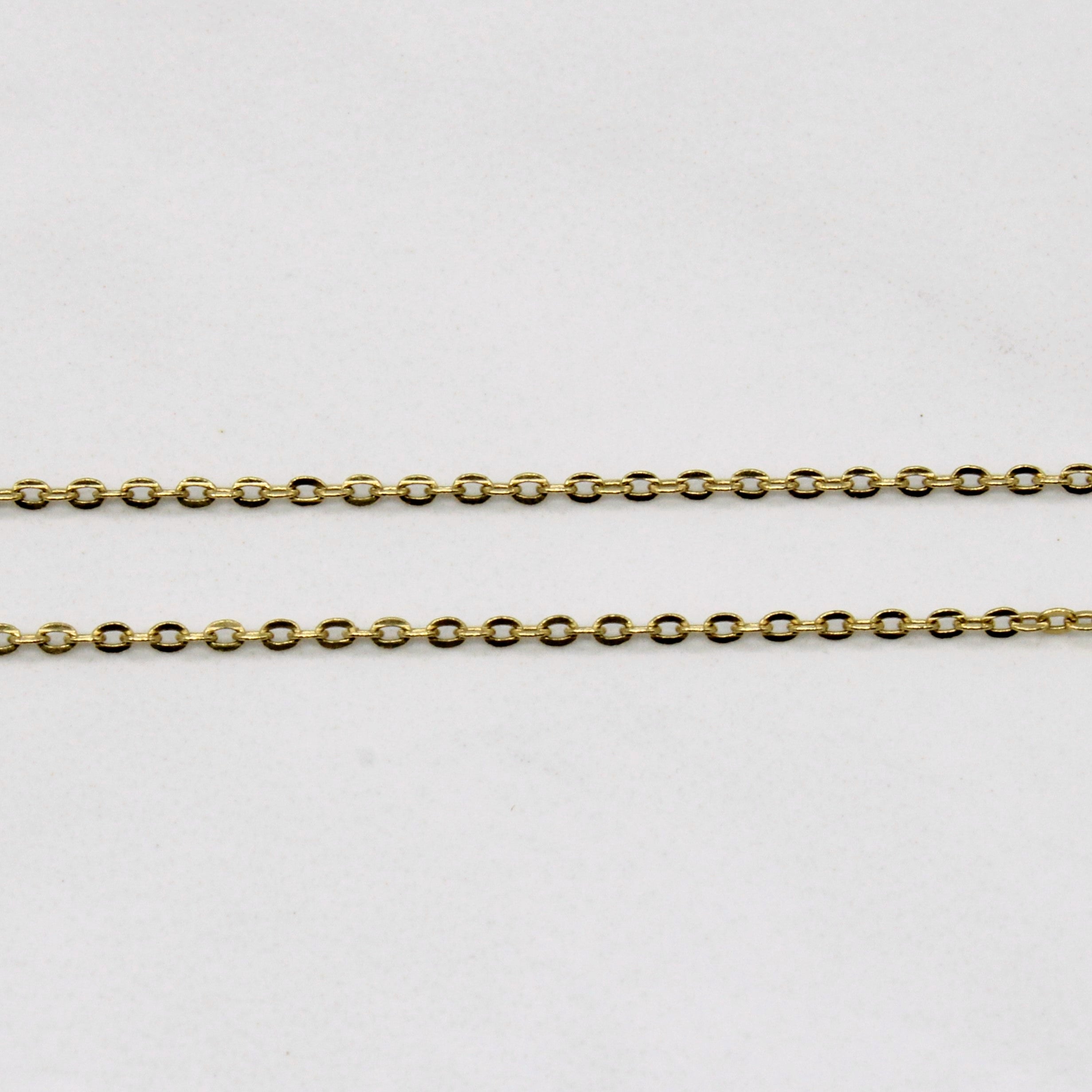 Diamond Heart Pendant & Necklace | 0.15ctw | 17" |
