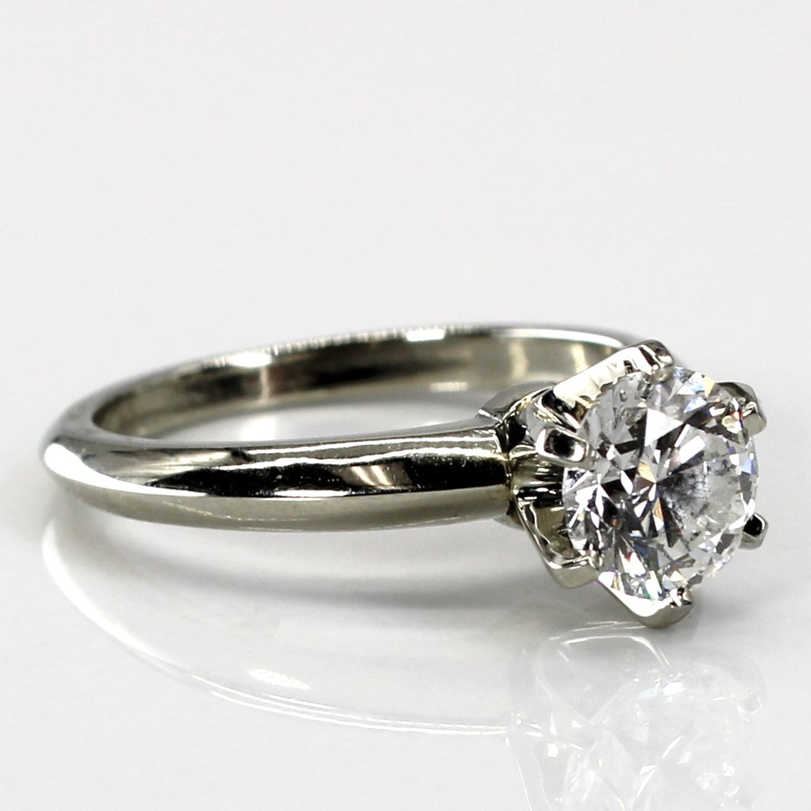 Six Prong Solitaire Diamond Ring | 1.01ct Vs2 F | SZ 5.25 |