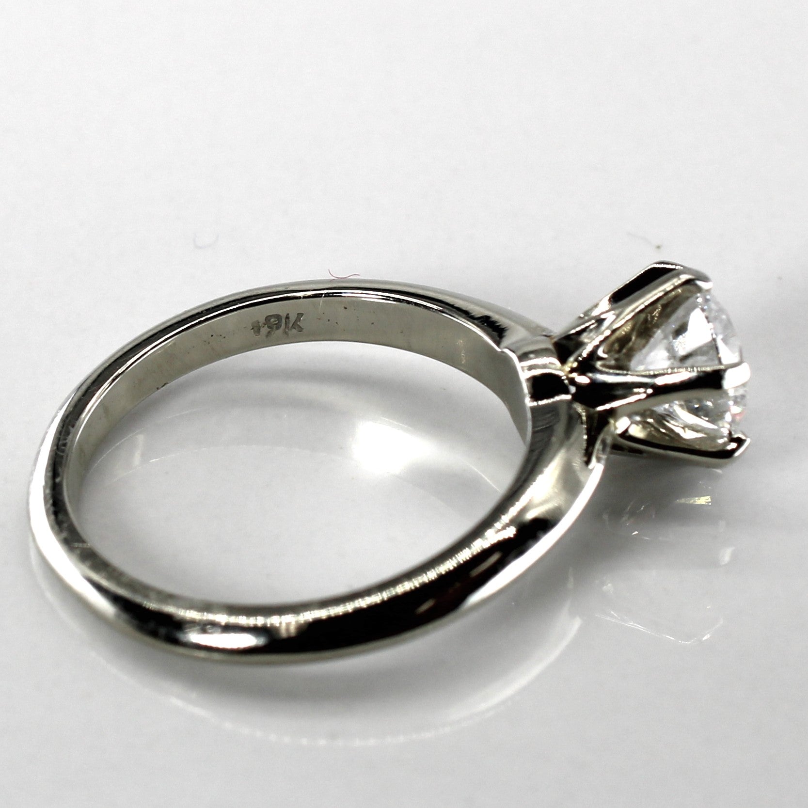 Six Prong Solitaire Diamond Ring | 1.01ct Vs2 F | SZ 5.25 |
