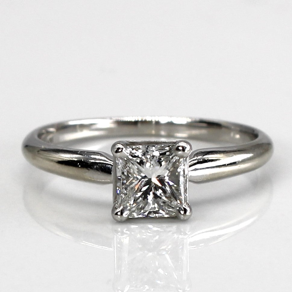 Princess Diamond Engagement Ring | 0.72ct VVS1 F | SZ 5.25 |