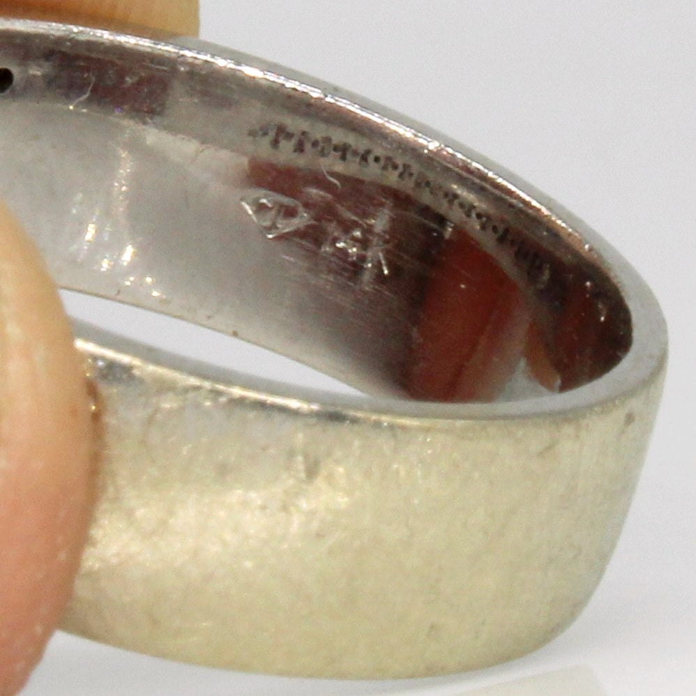 Bague sertie de diamants en canal | 0,42 ct | Taille 9 |