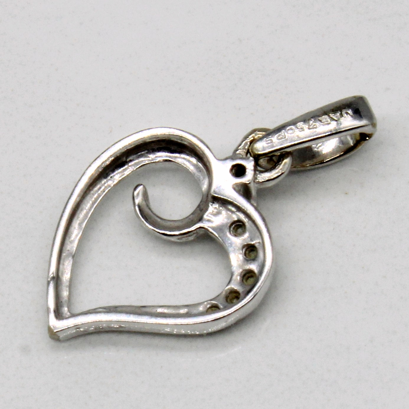 Diamond Heart Pendant | 0.04ctw |