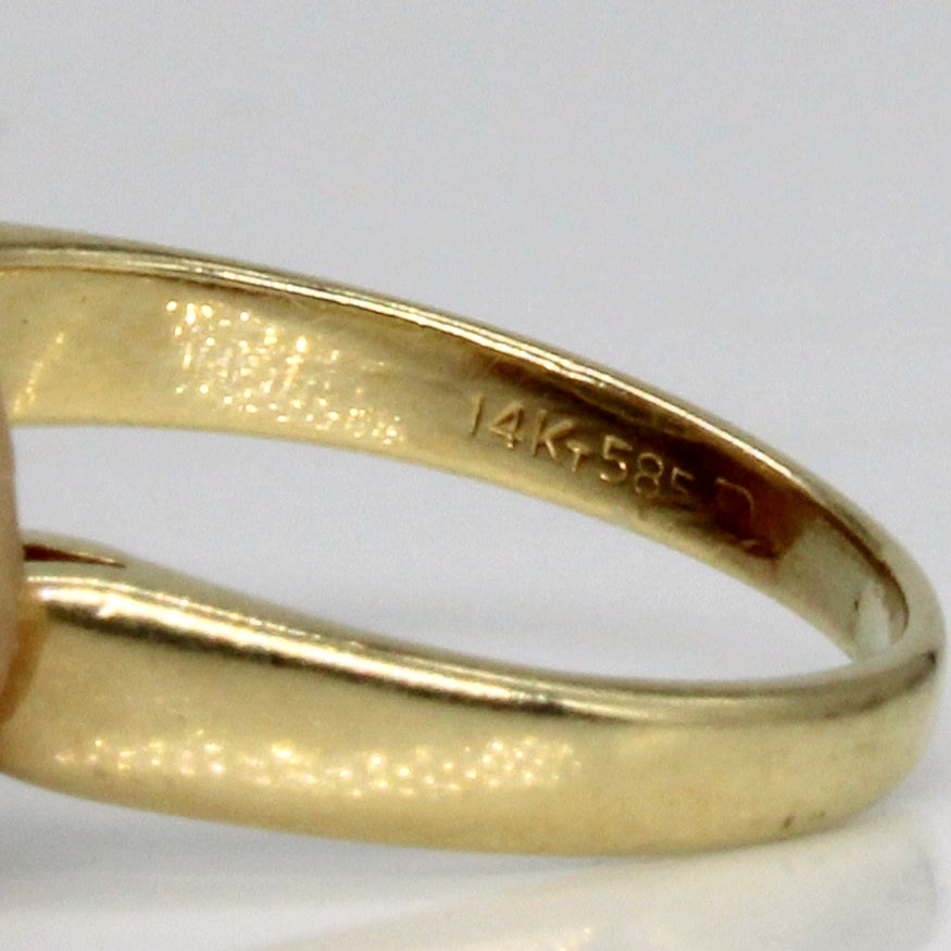 Bague sertie de diamants | 0,50 ct | Taille 4,5 |
