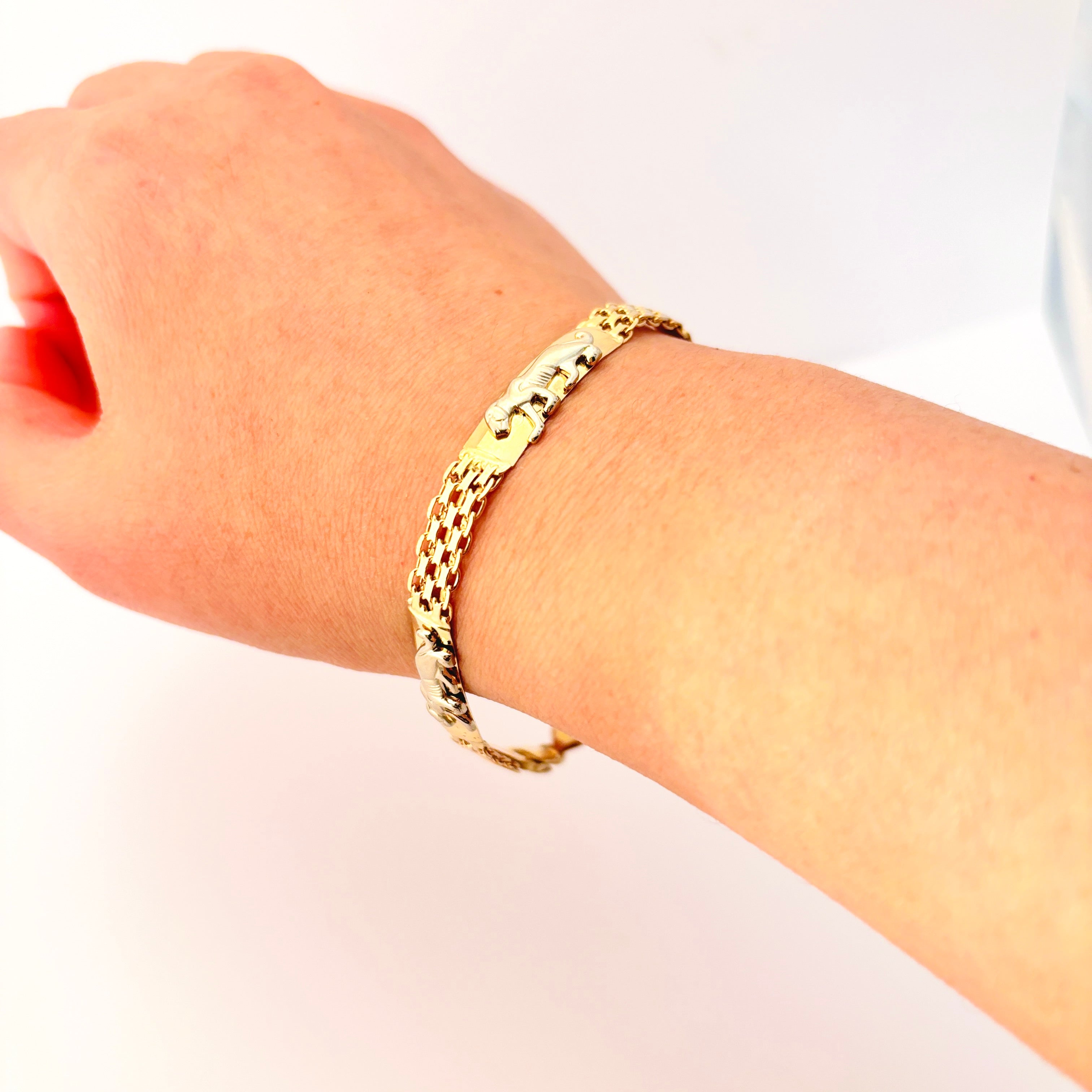 14k Yellow Gold Bracelet | 8" |