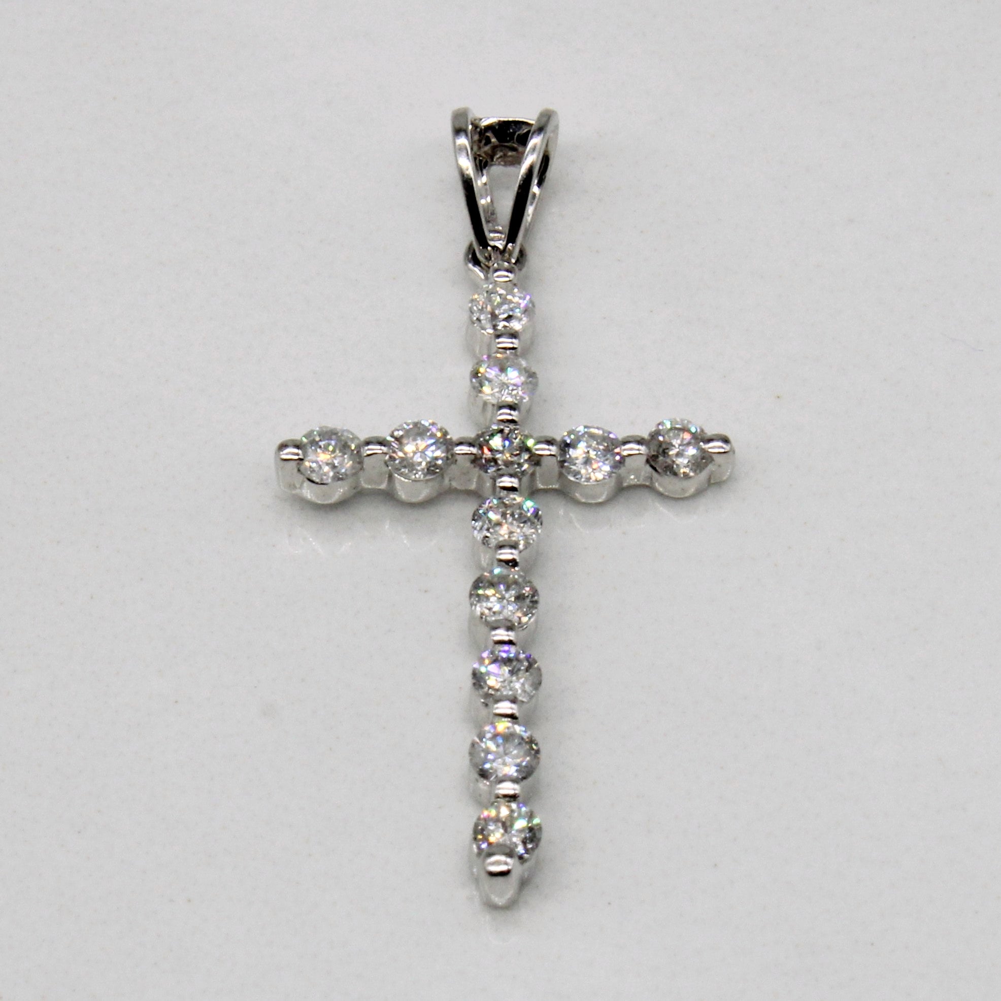 Diamond Cross Pendant | 0.33ctw |