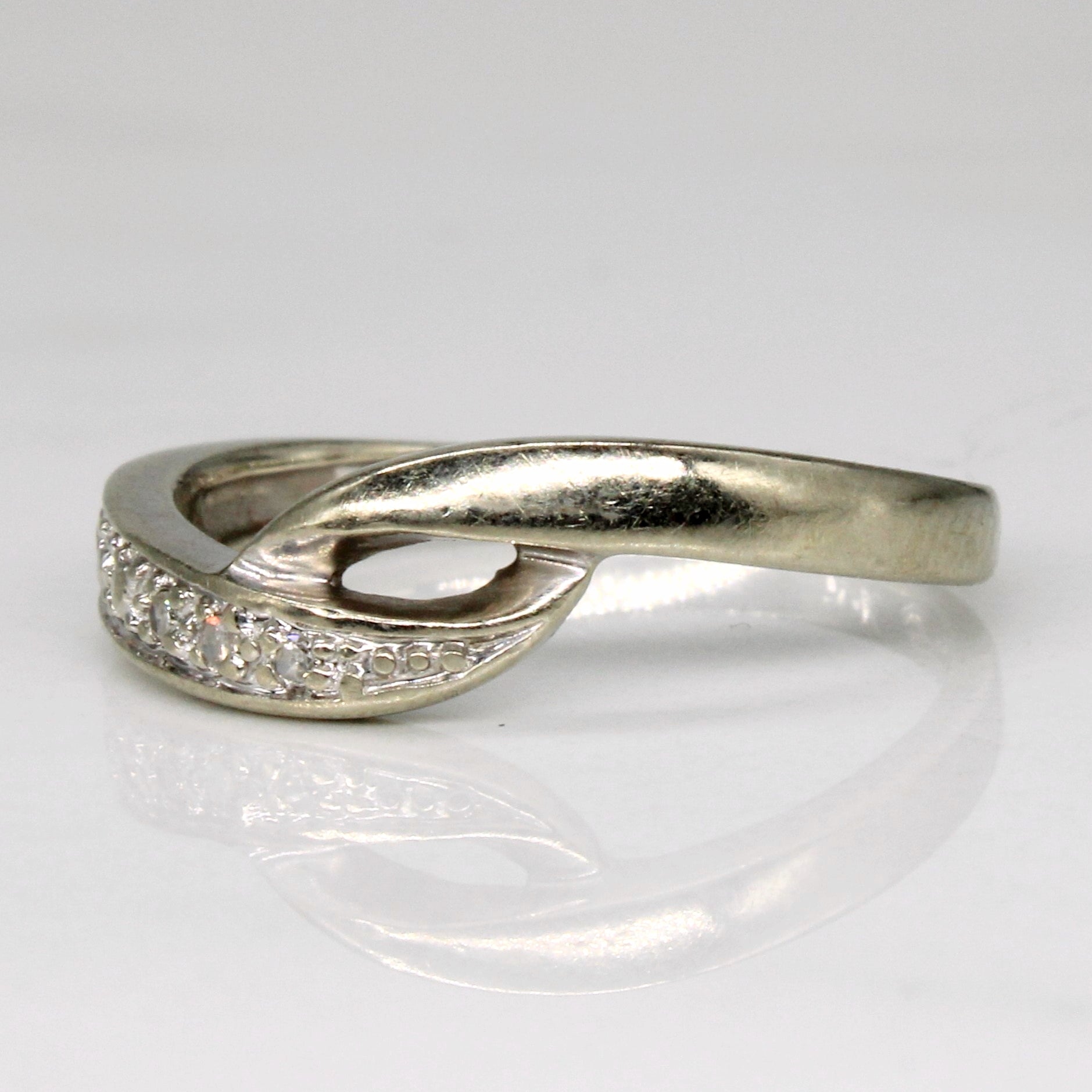 Diamond Waterfall Ring | 0.01ctw | SZ 5 |