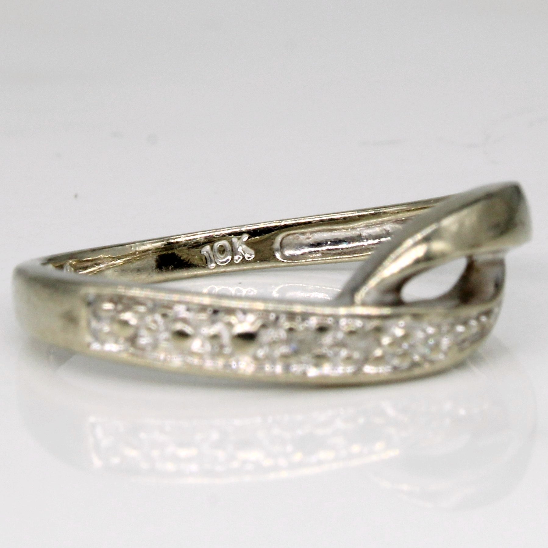 Diamond Waterfall Ring | 0.01ctw | SZ 5 |
