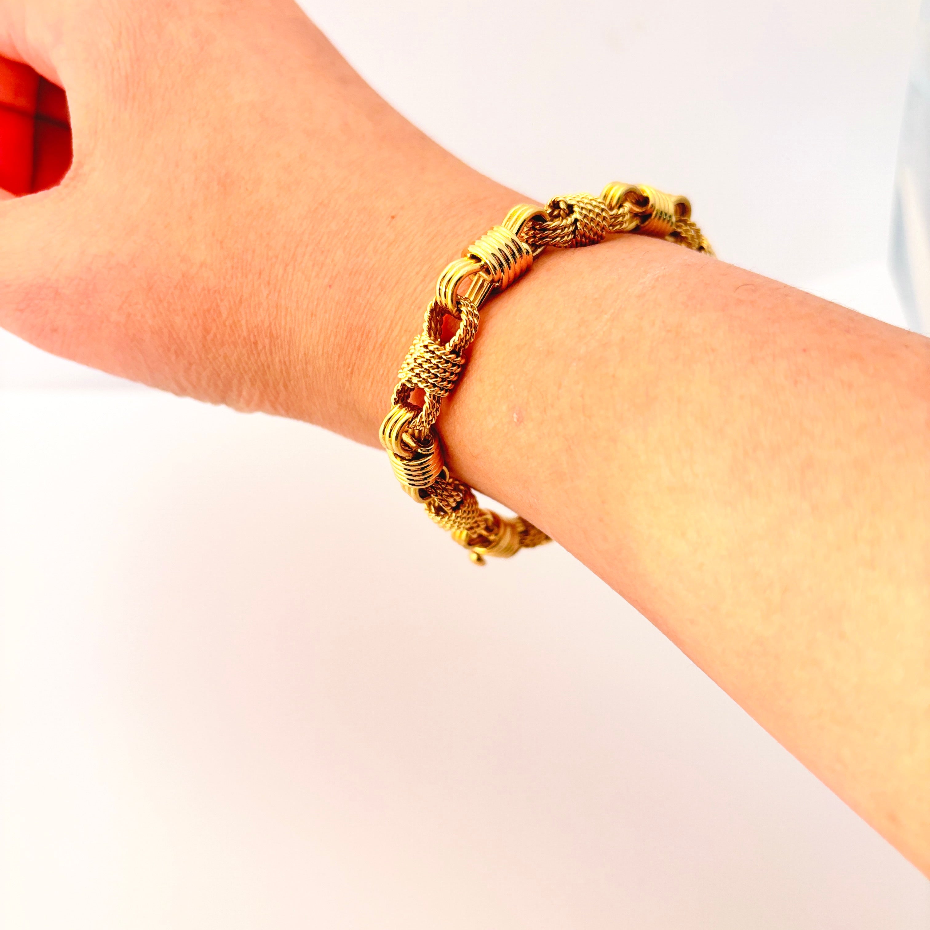 18k Yellow Gold Bracelet | 8" |