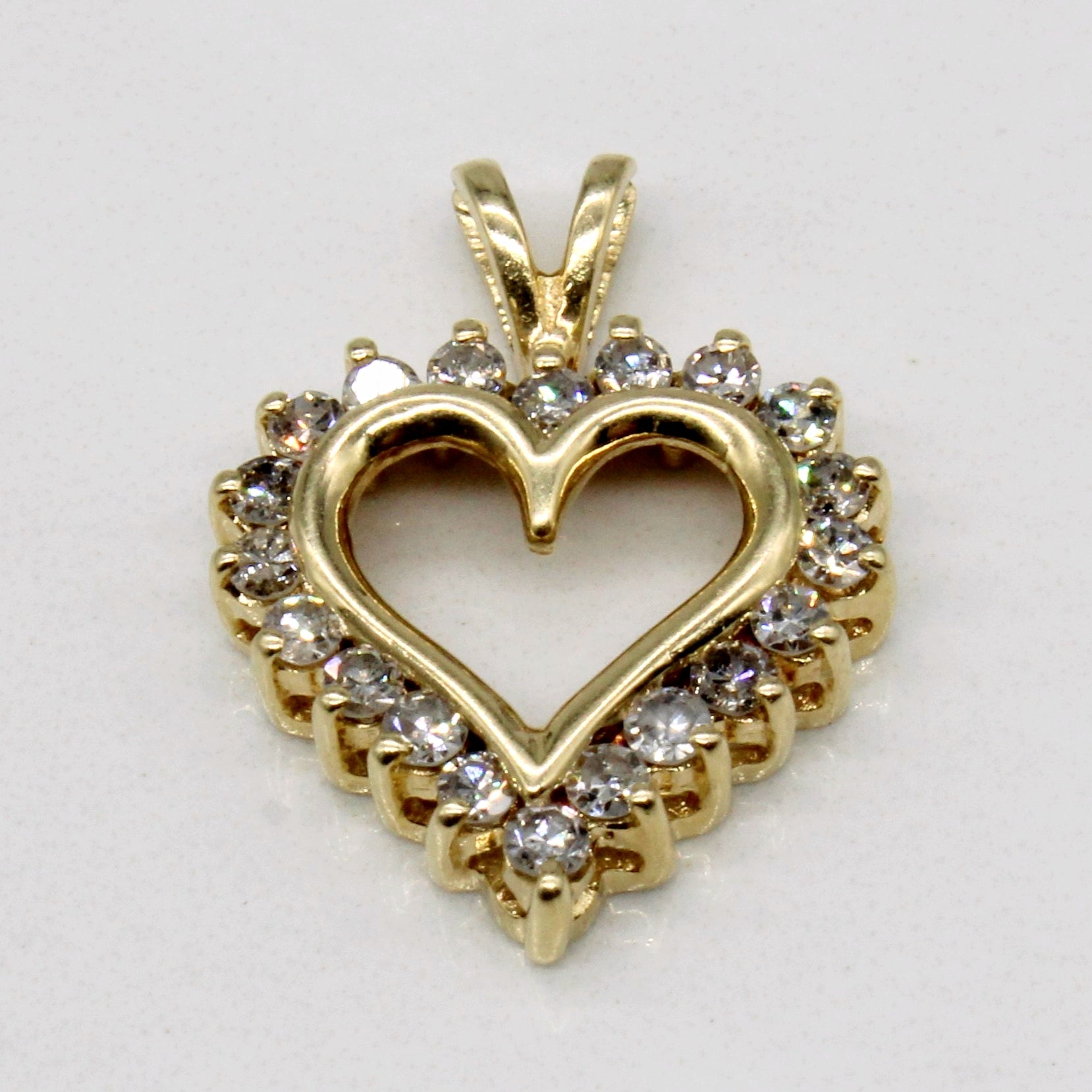 Diamond Heart Pendant | 0.50ctw |