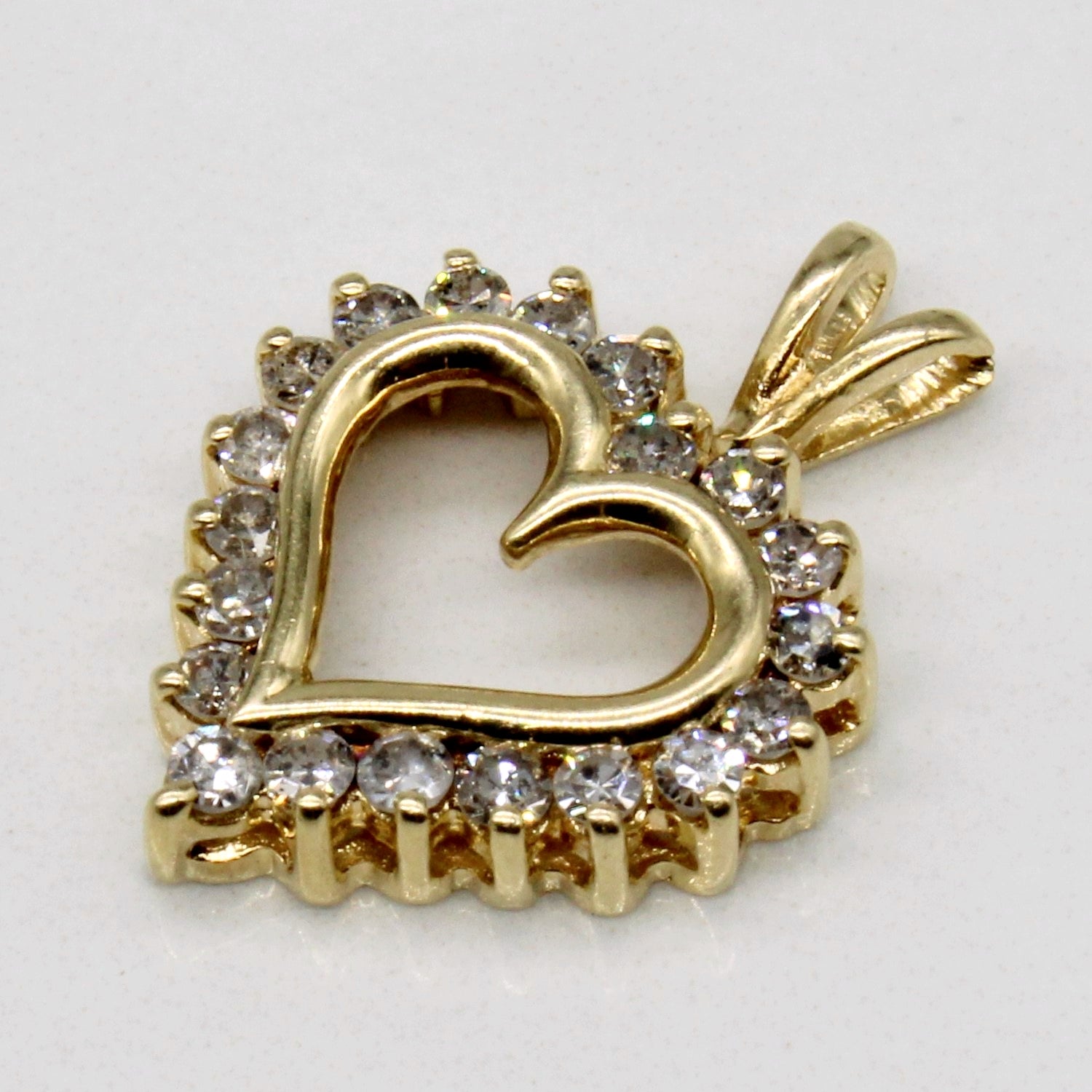 Diamond Heart Pendant | 0.50ctw |