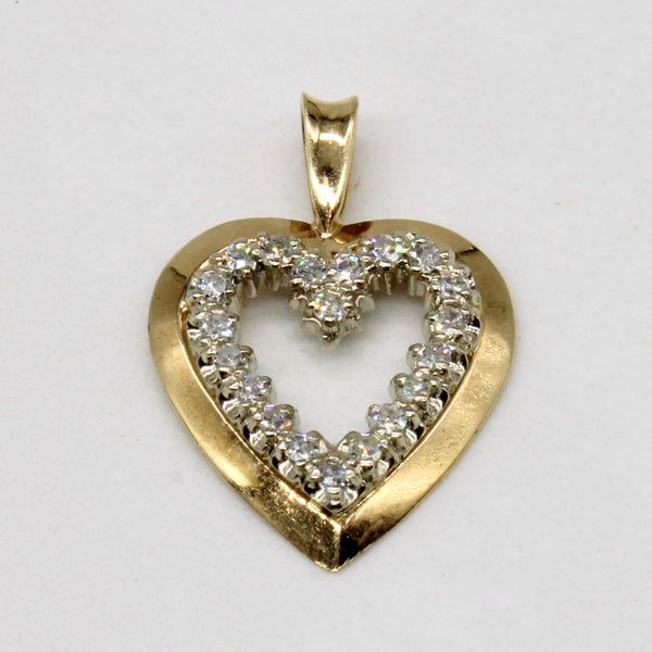 Diamond Heart Pendant | 0.16ctw |