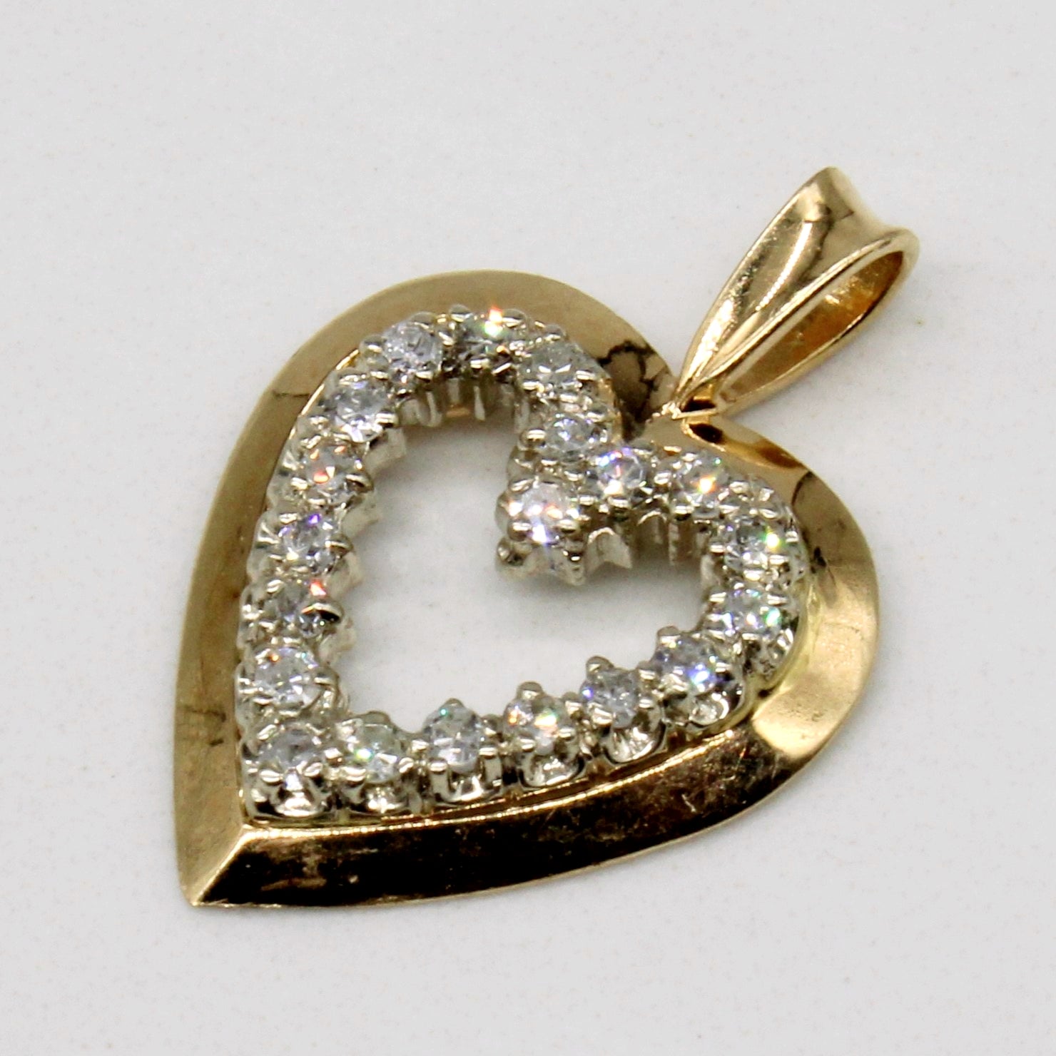 Diamond Heart Pendant | 0.16ctw |