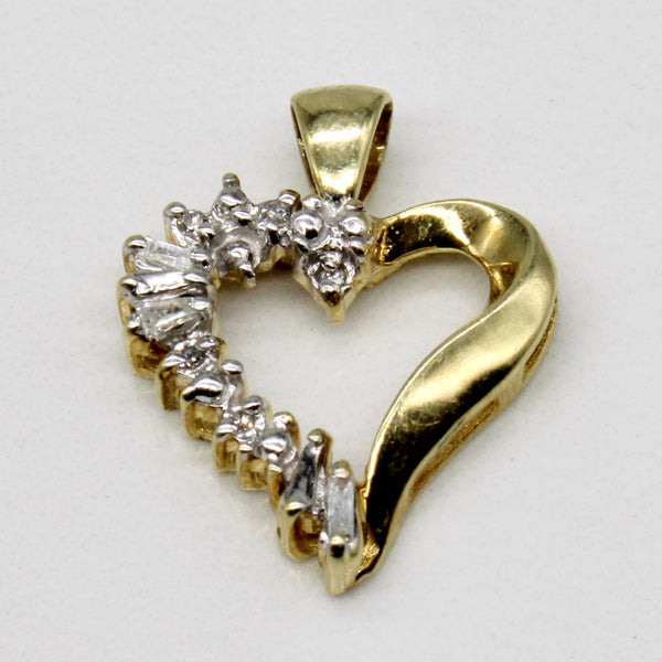 Diamond Heart Pendant | 0.07ctw |