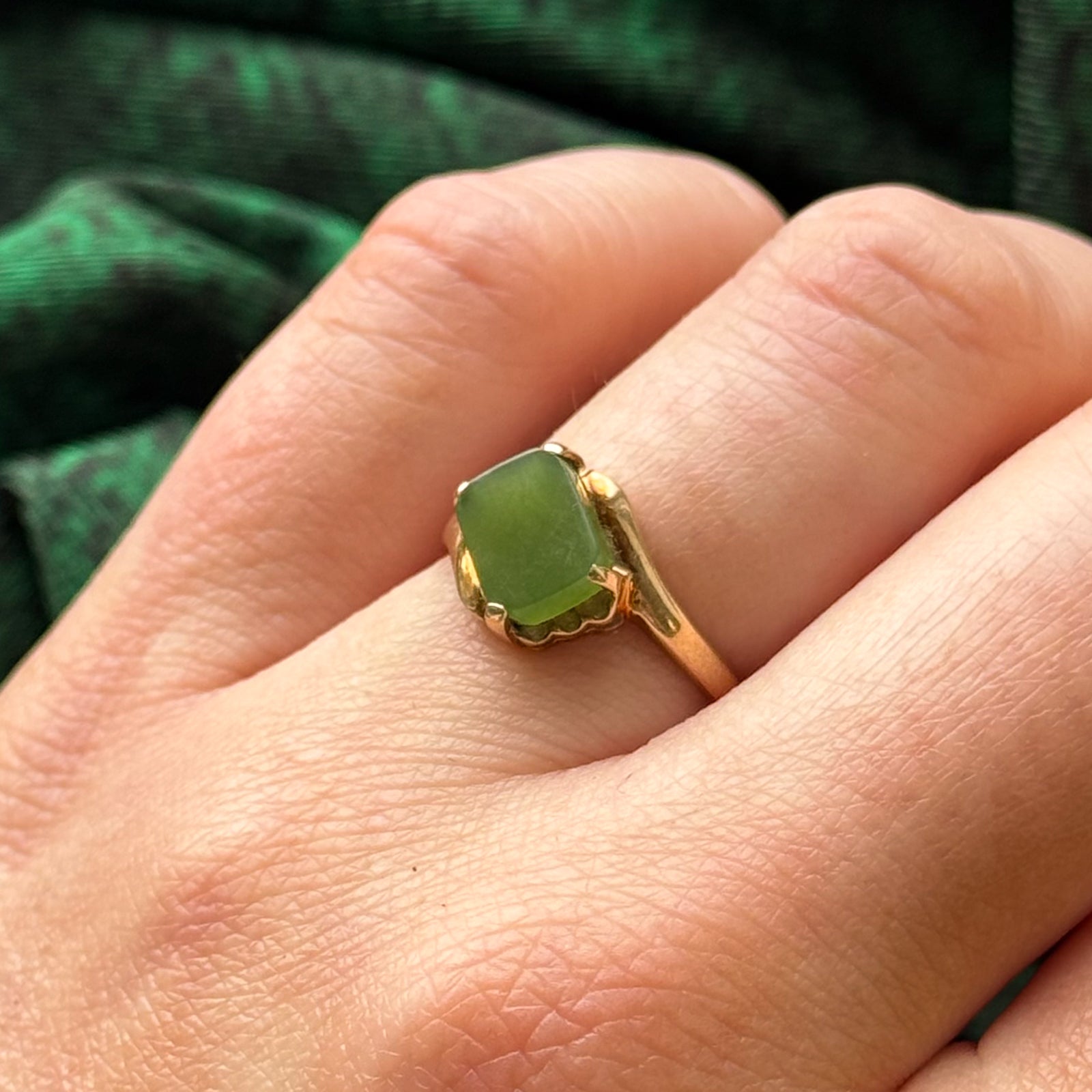 Nephrite Ring | 0.75ct | SZ 5.75 |