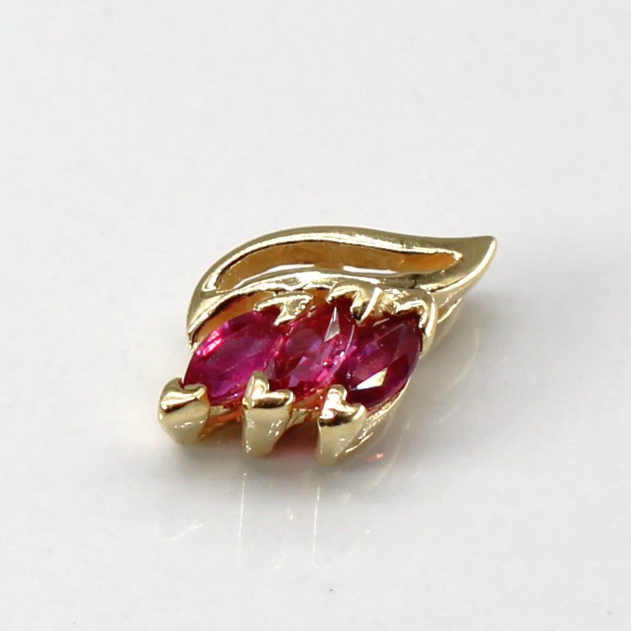 Marquise Ruby Pendant | 0.21ctw |