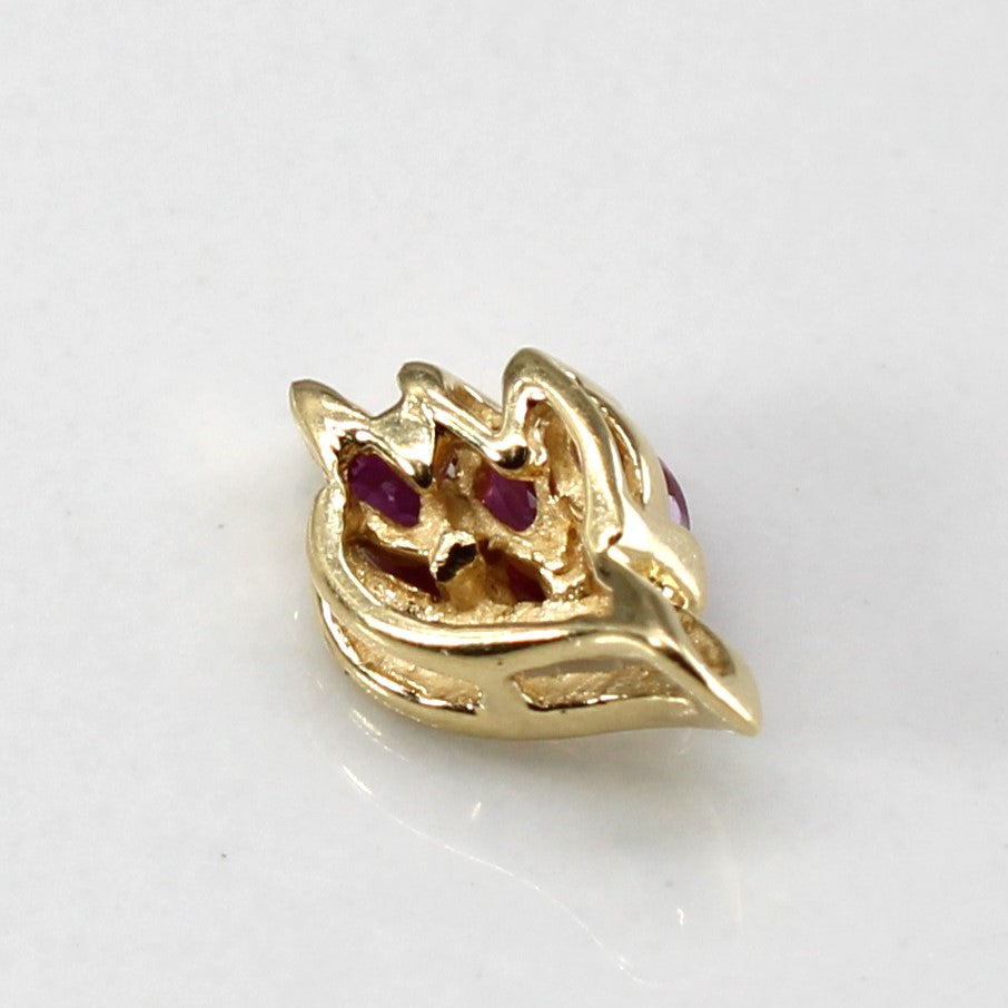Marquise Ruby Pendant | 0.21ctw |