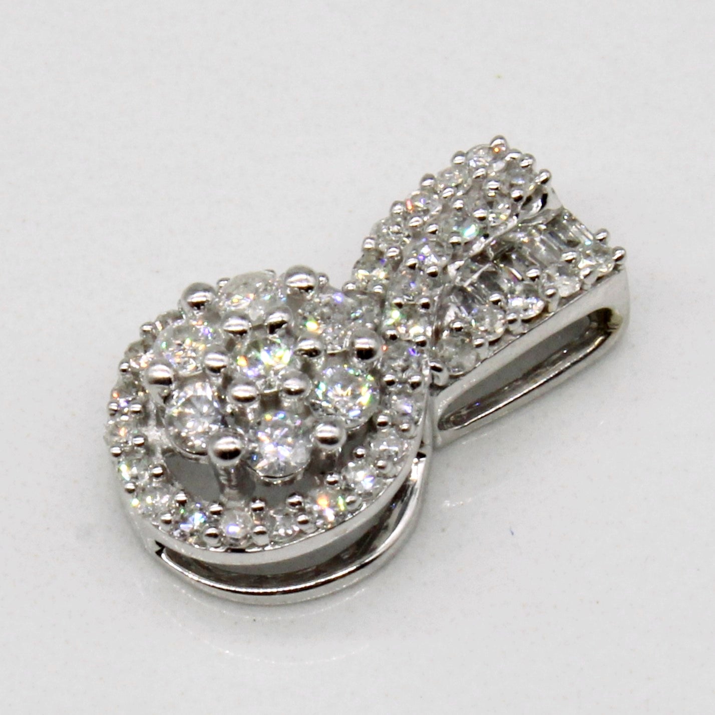 Diamond Cluster Pendant | 0.50ctw |