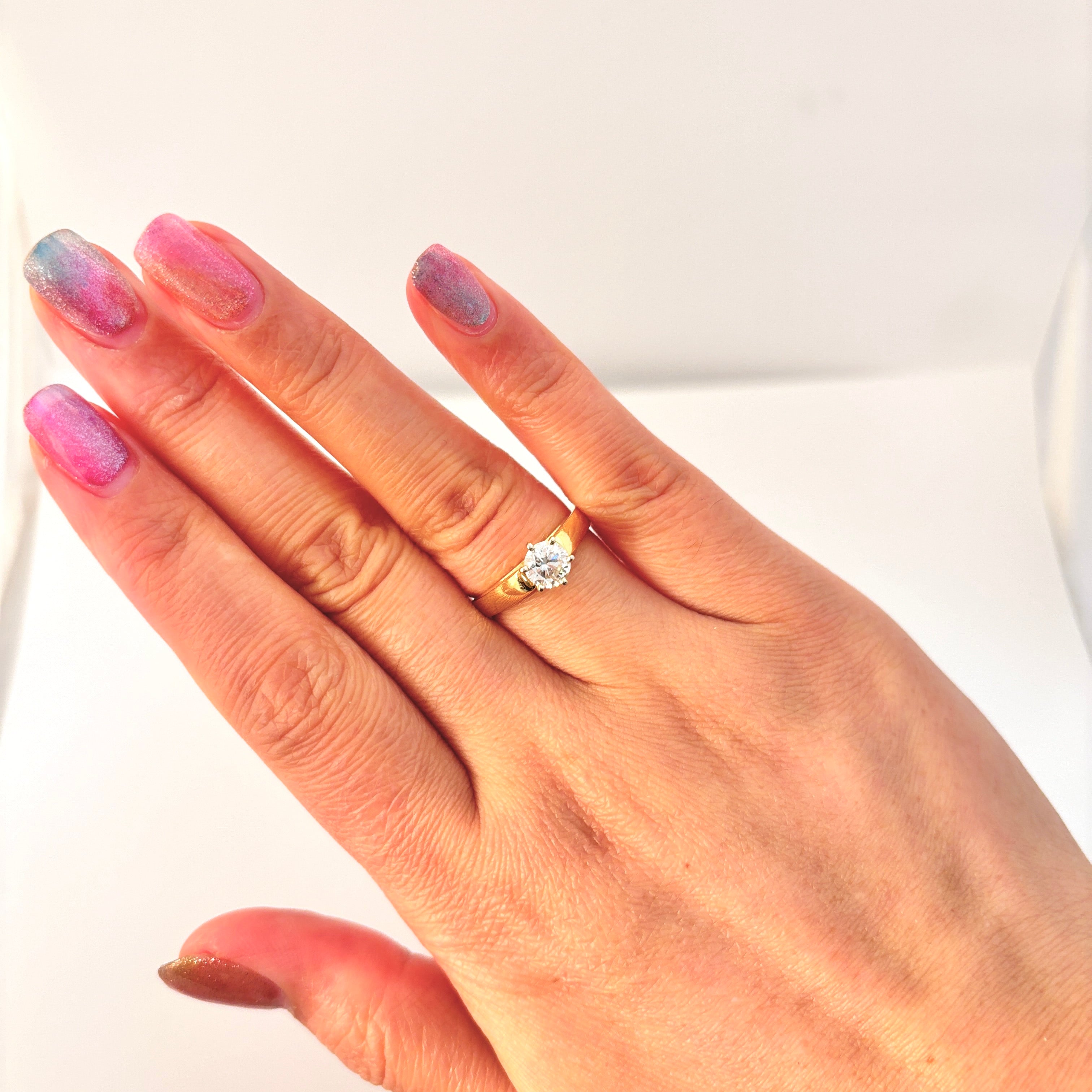 Birks 6-Prong Diamond Solitaire Engagement Ring | 0.70 ct VS1 I | SZ 7.25 |