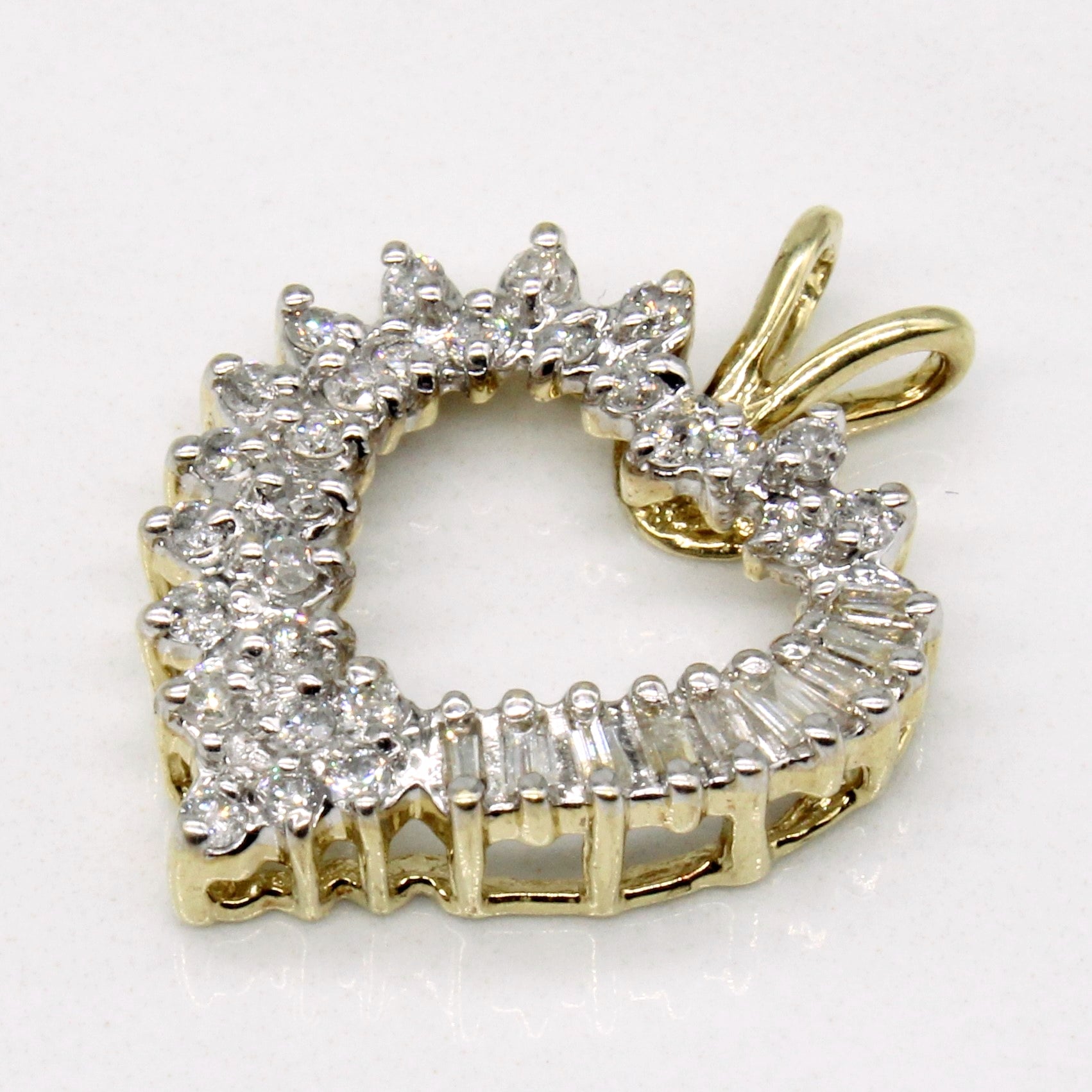 Diamond Heart Pendant | 0.50ctw |