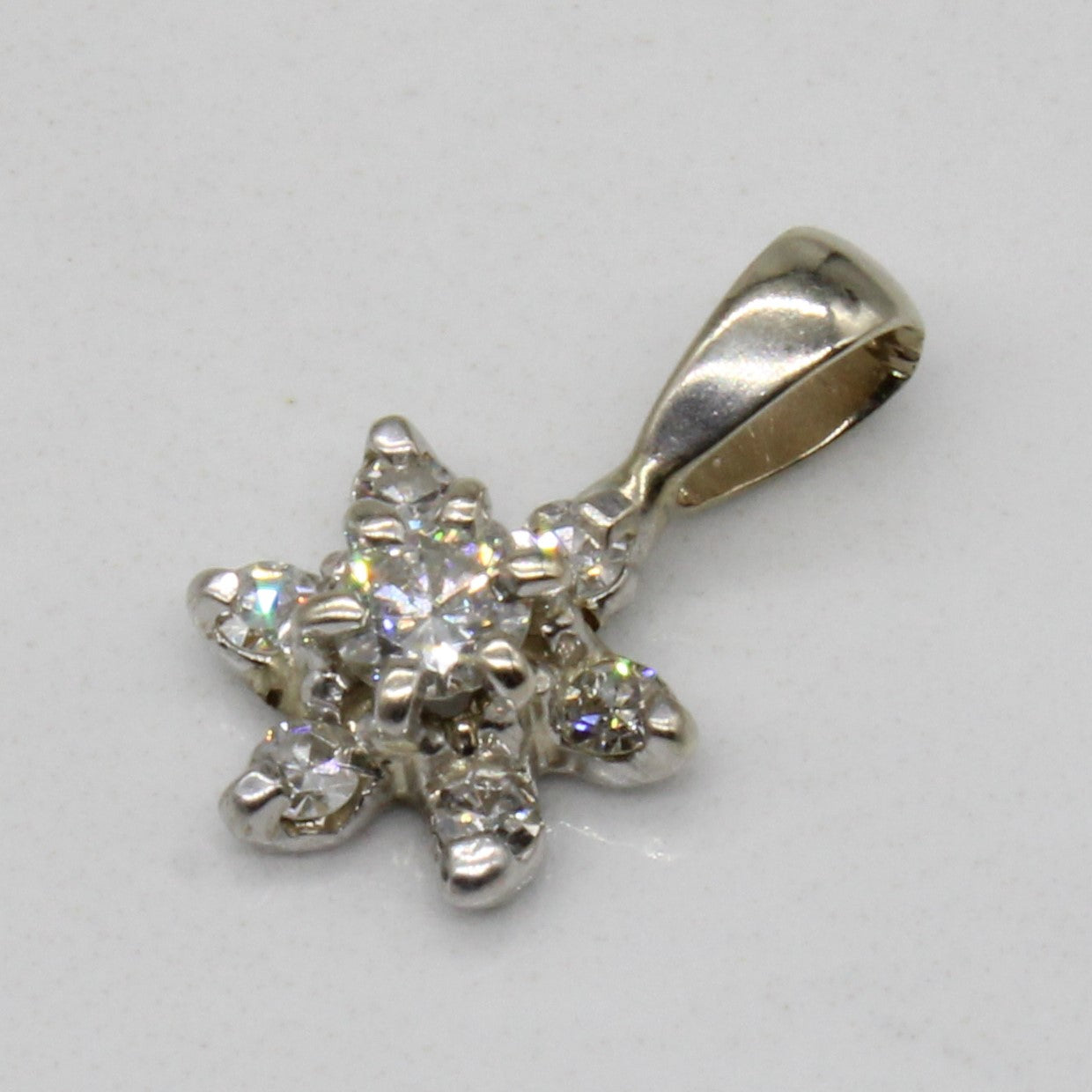 Diamond Star Pendant | 0.29ctw |