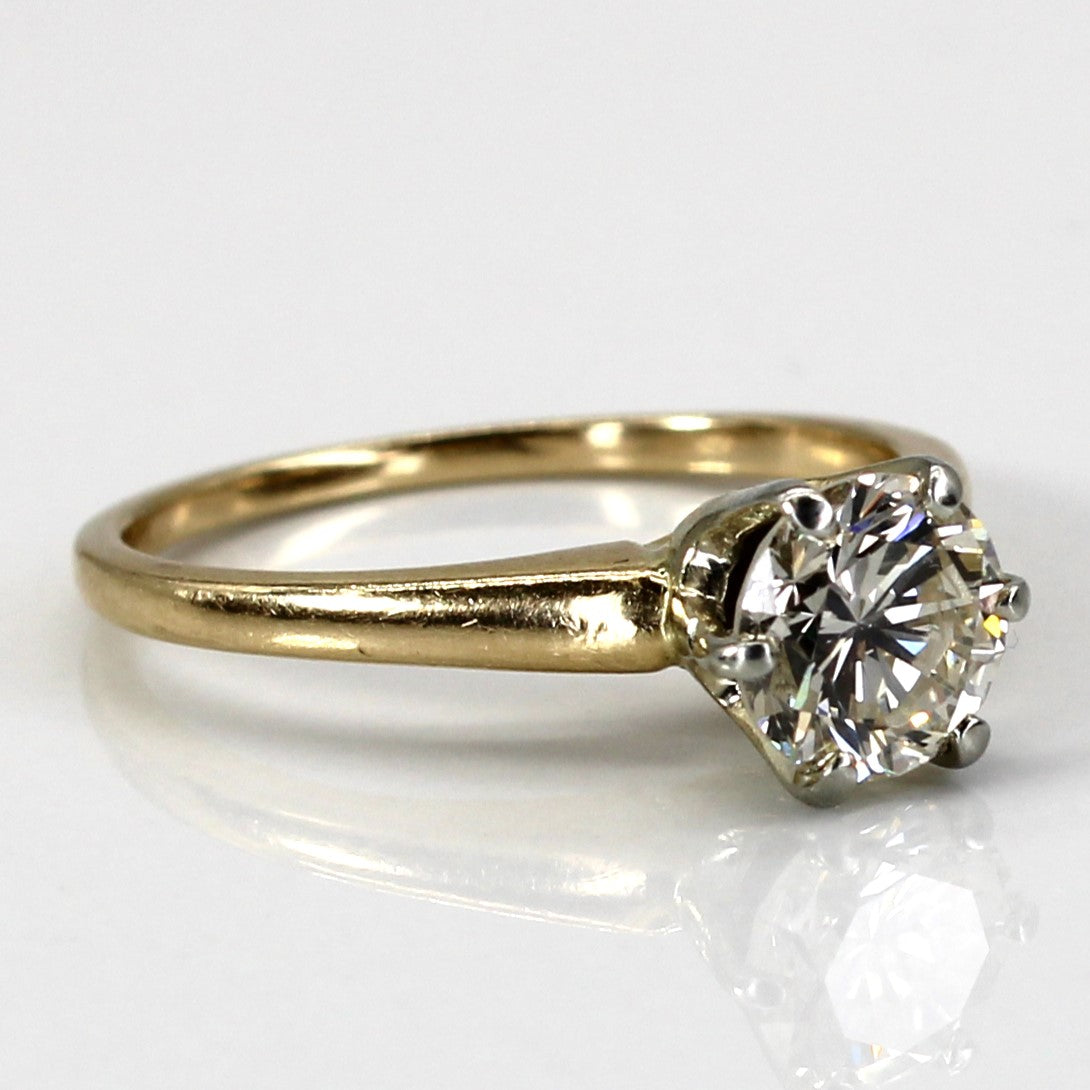 Six Prong Solitaire Diamond Engagement Ring | 0.95ct VS1/VS2 G/H | SZ 6.25 |