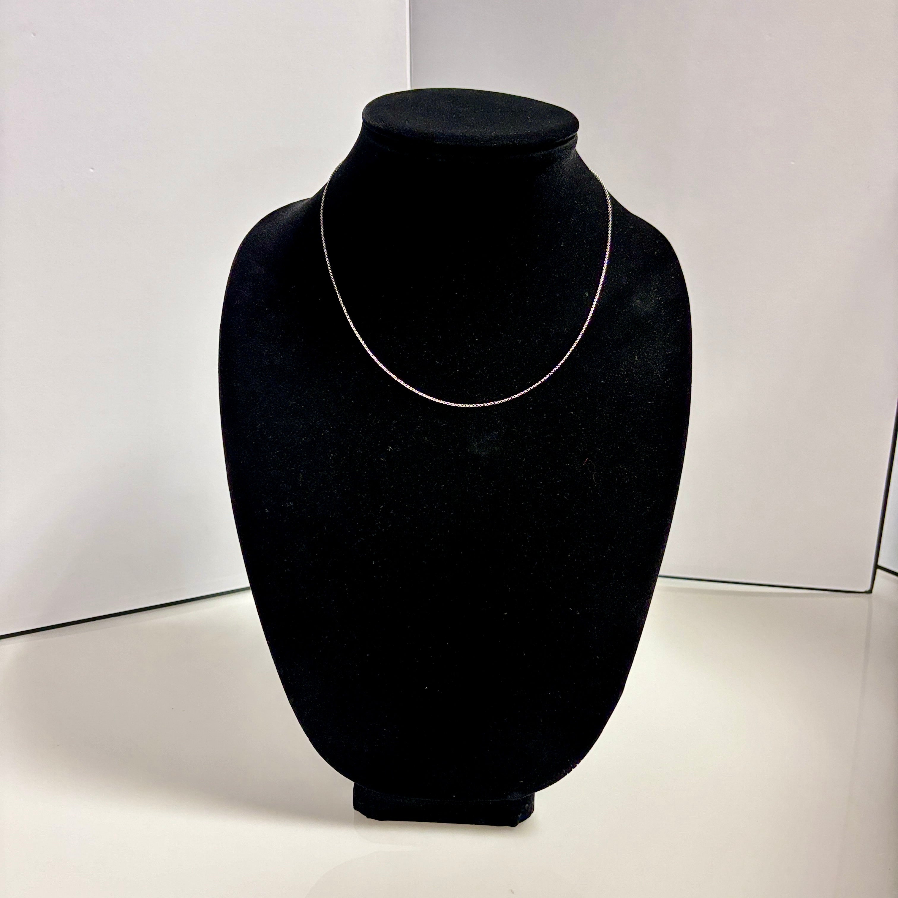 14k White Gold Rolo Chain | 18" |