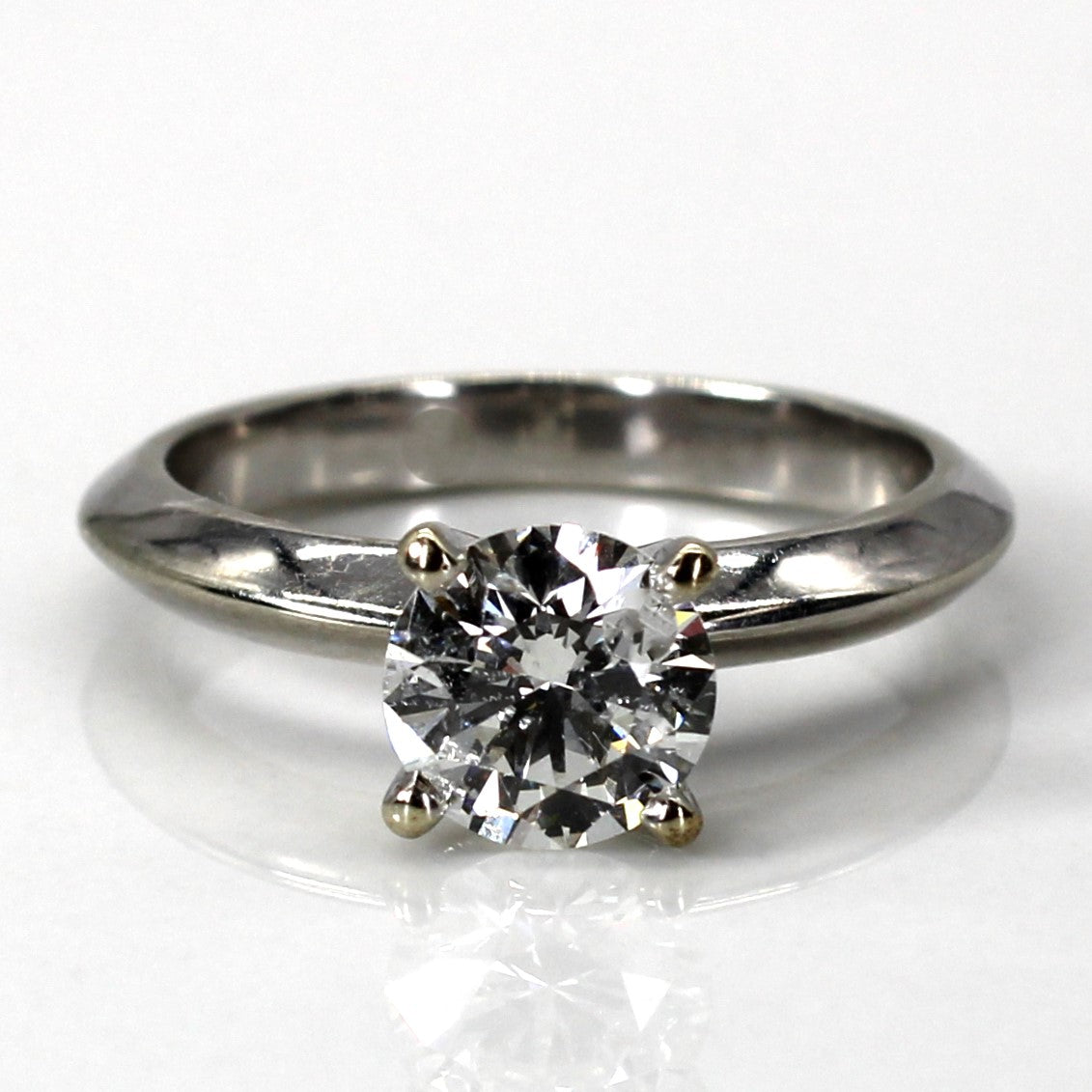 Prong Set Solitaire Diamond Ring | 1.12ct I1/I2 H | SZ 6.25 |